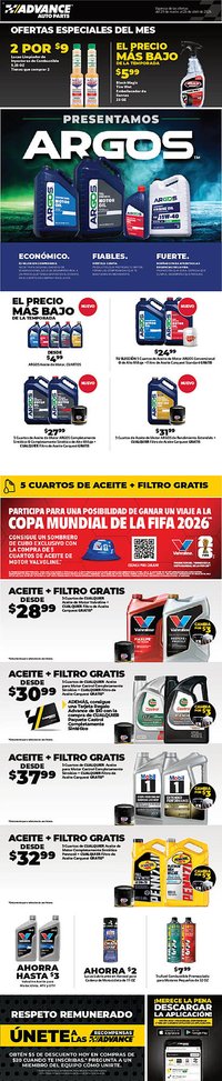 Advance Auto Parts flyer
