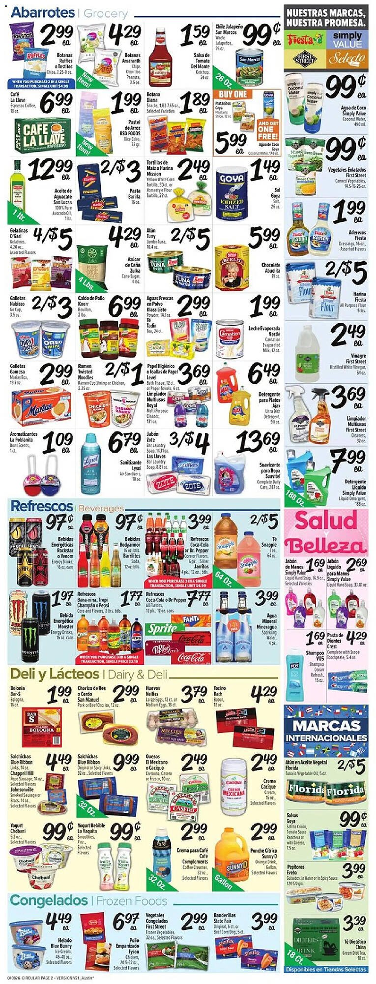 Fiesta Mart weekly ad