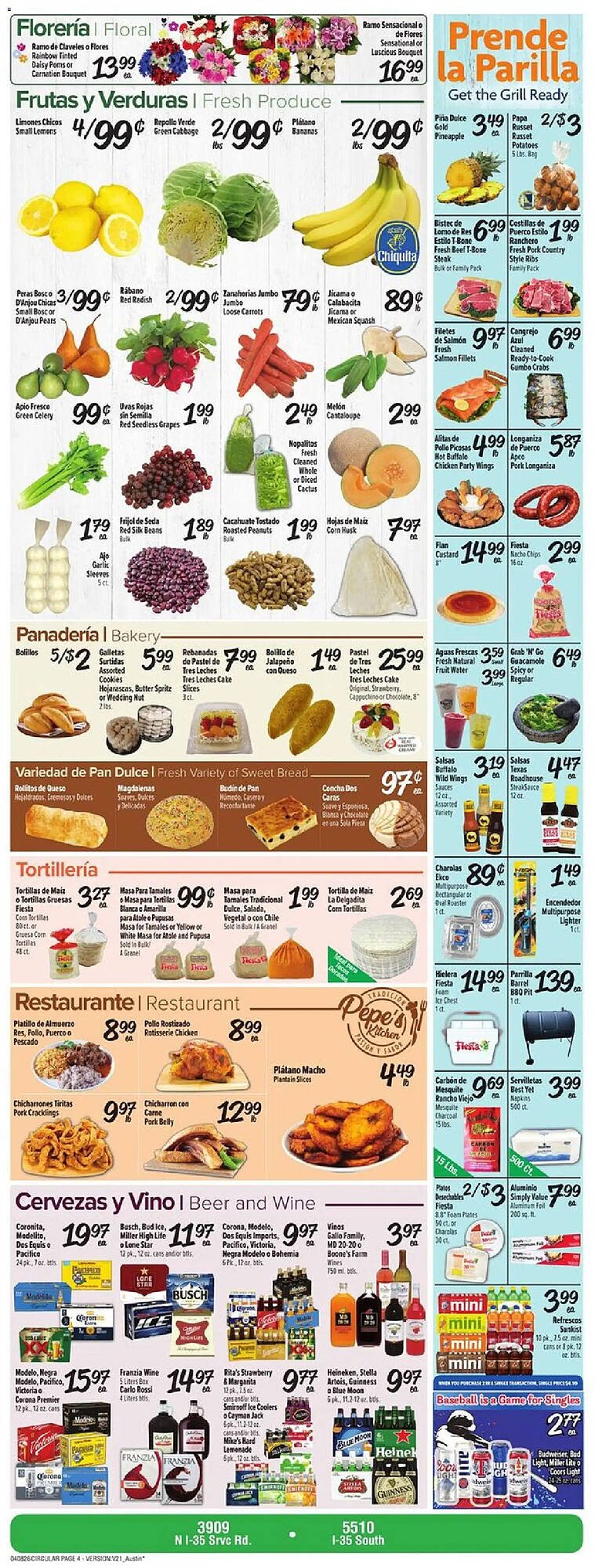 Fiesta Mart weekly ad
