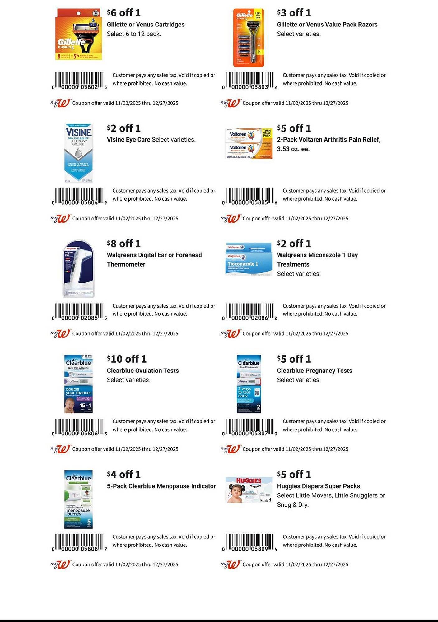 Walgreens weekly ad (2025-11-02 - 2025-11-29) | 8