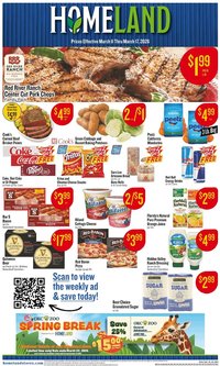 Homeland Market weekly ad