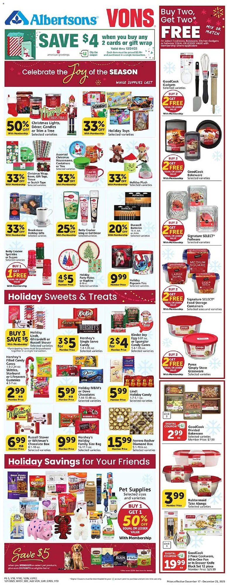 Vons weekly ad