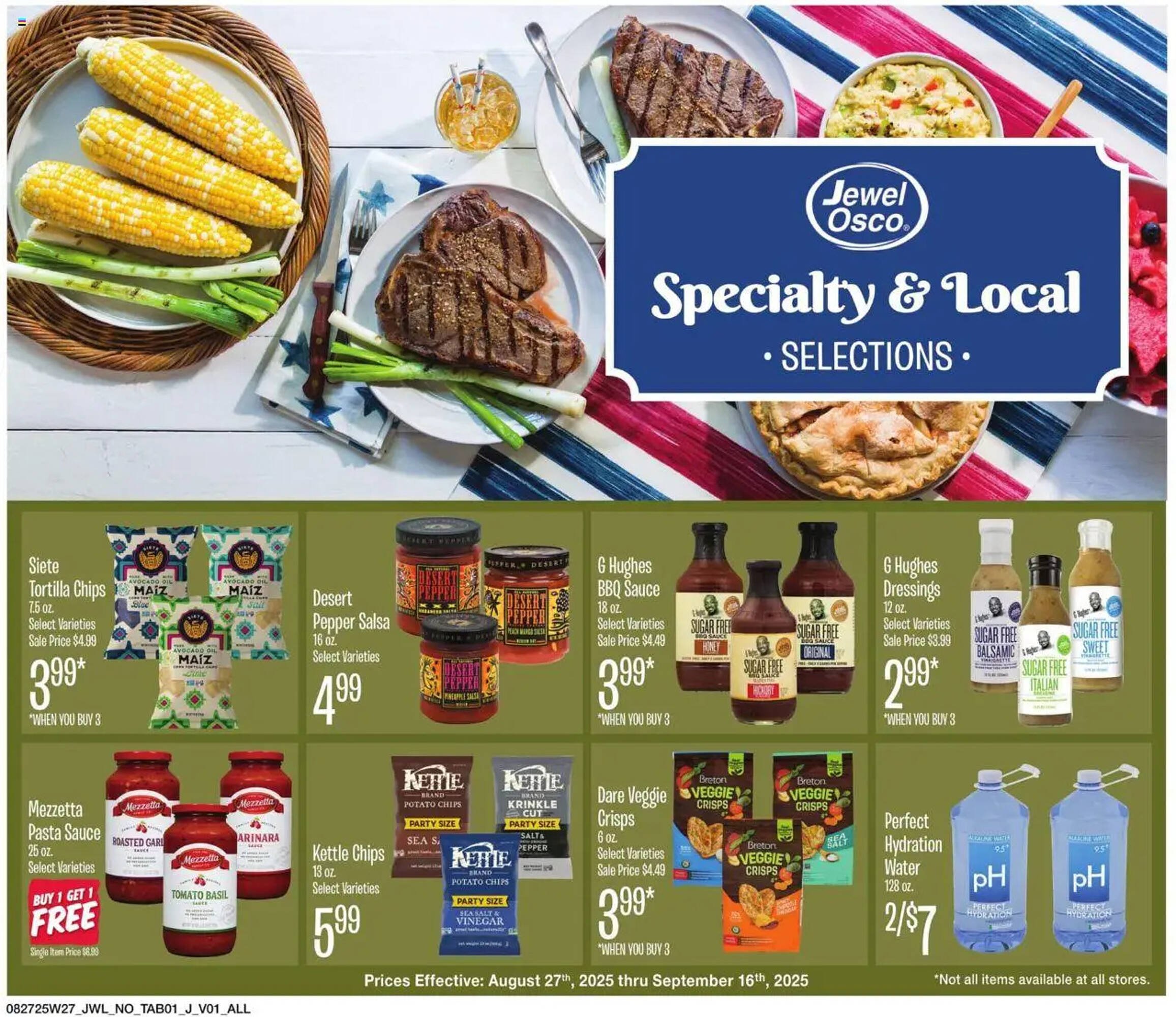 Jewel-Osco Weekly Ad (2025-08-27 - 2025-09-17) | 1