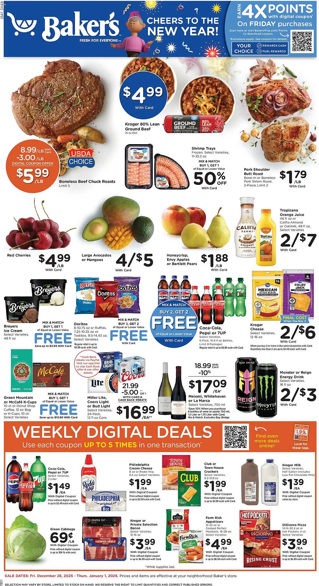 Baker's weekly ad