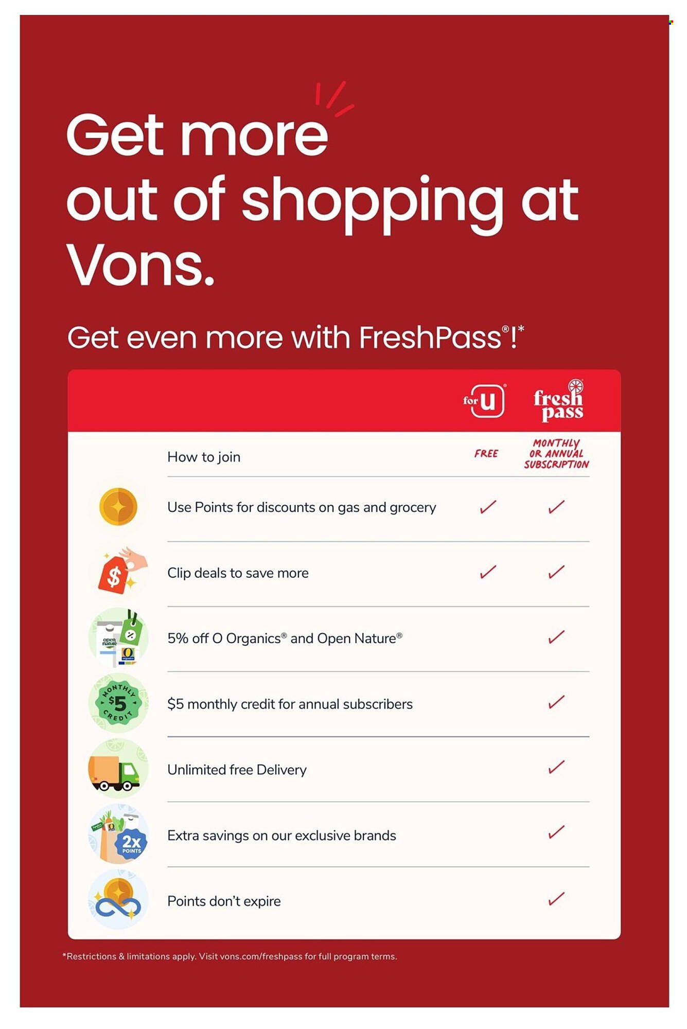 Vons weekly ad