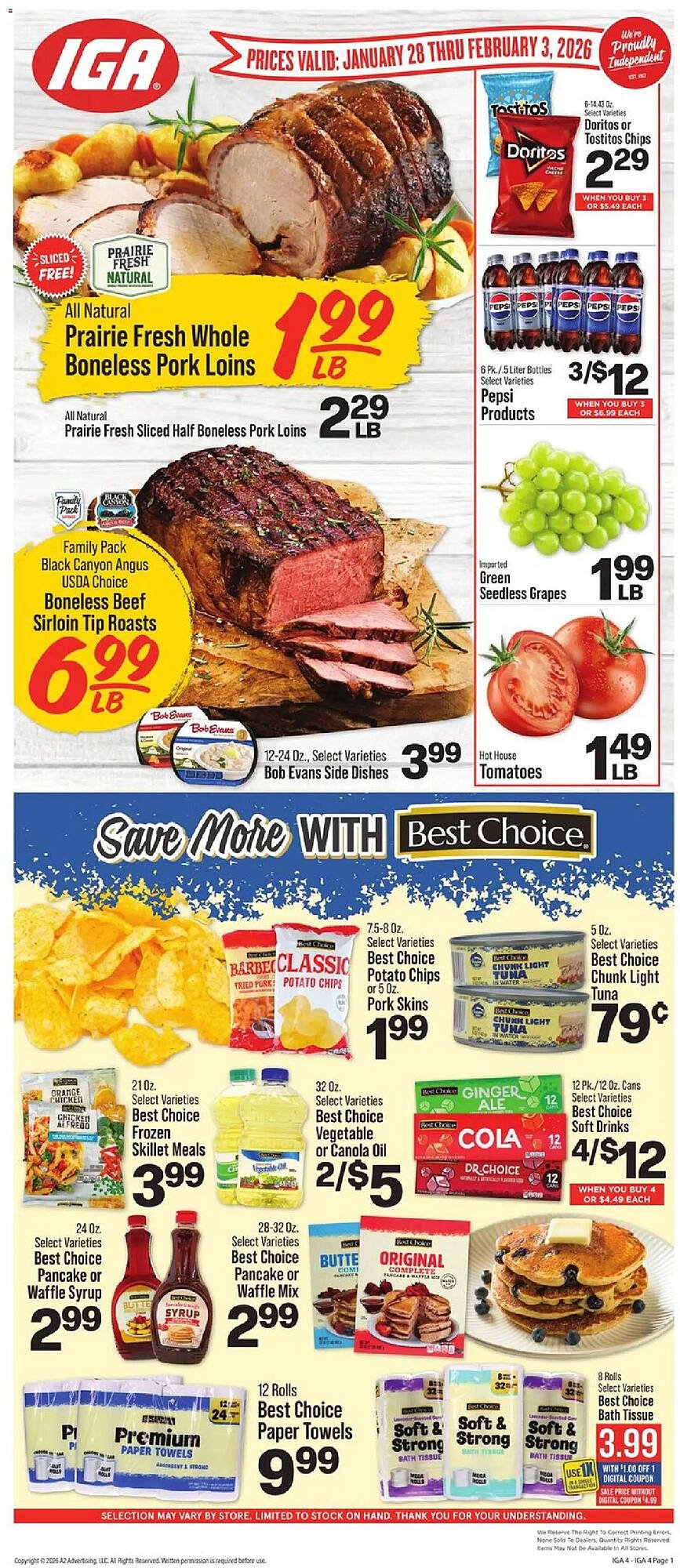 IGA weekly ad