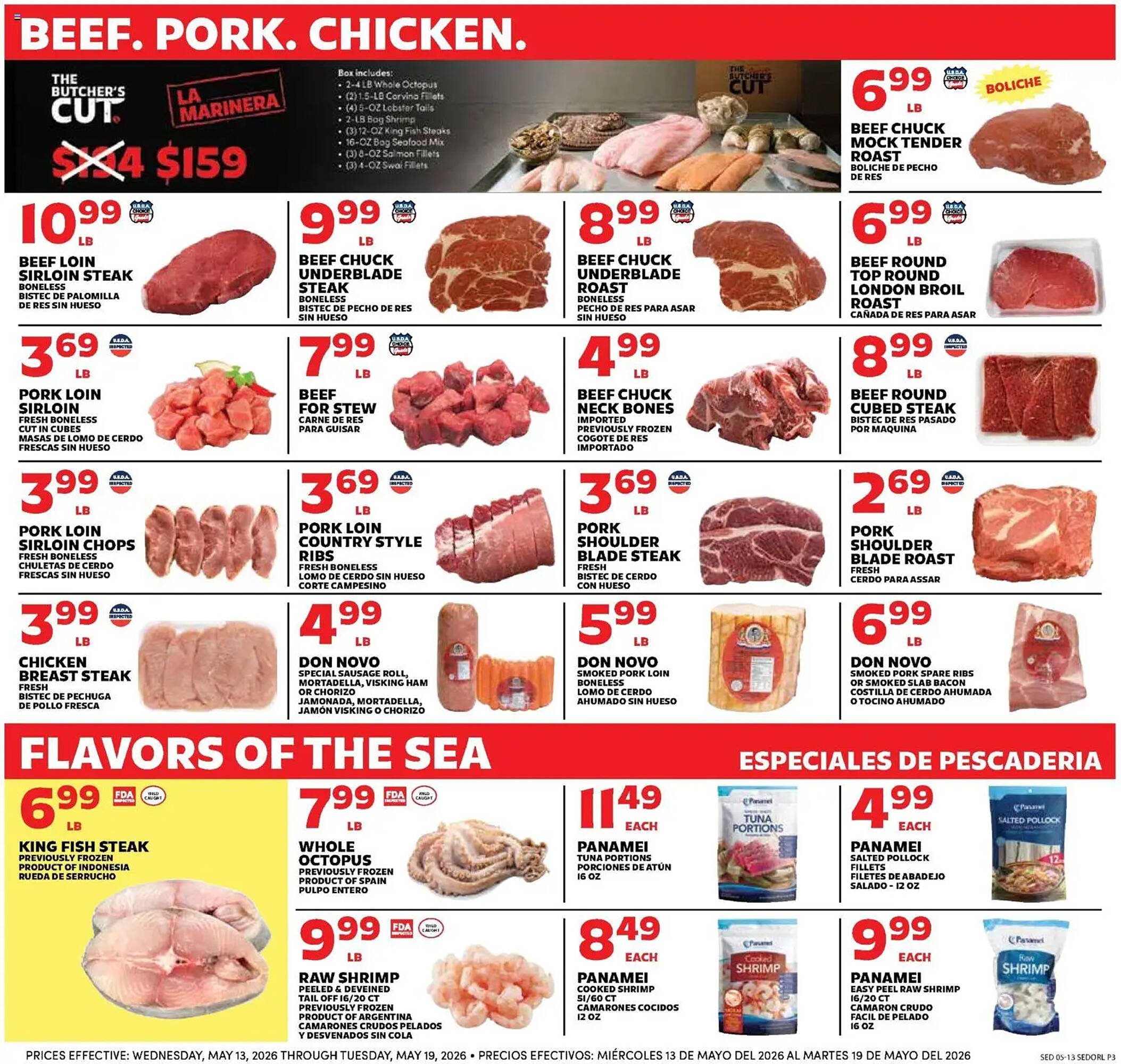 Sedano's weekly ad