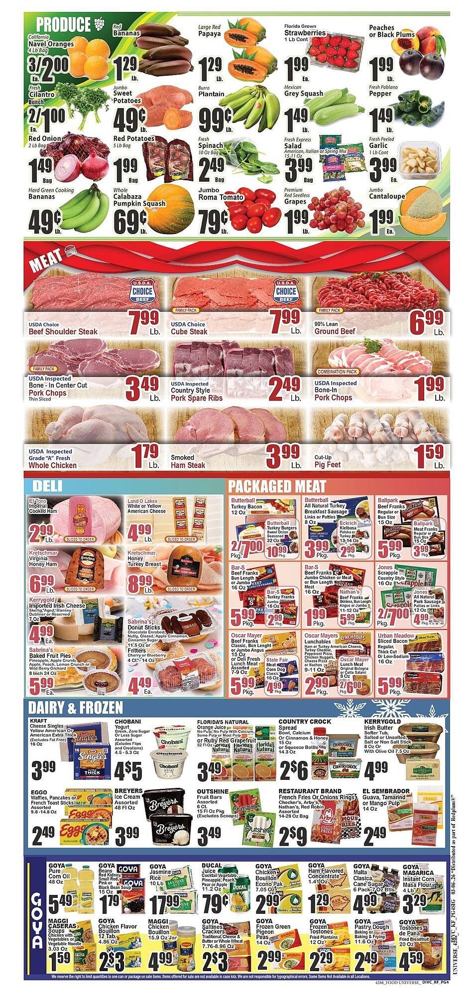 Food Universe circular