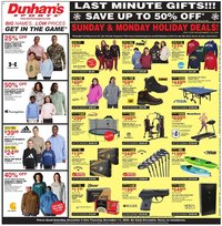 Dunham&#039;s Sports weekly ad