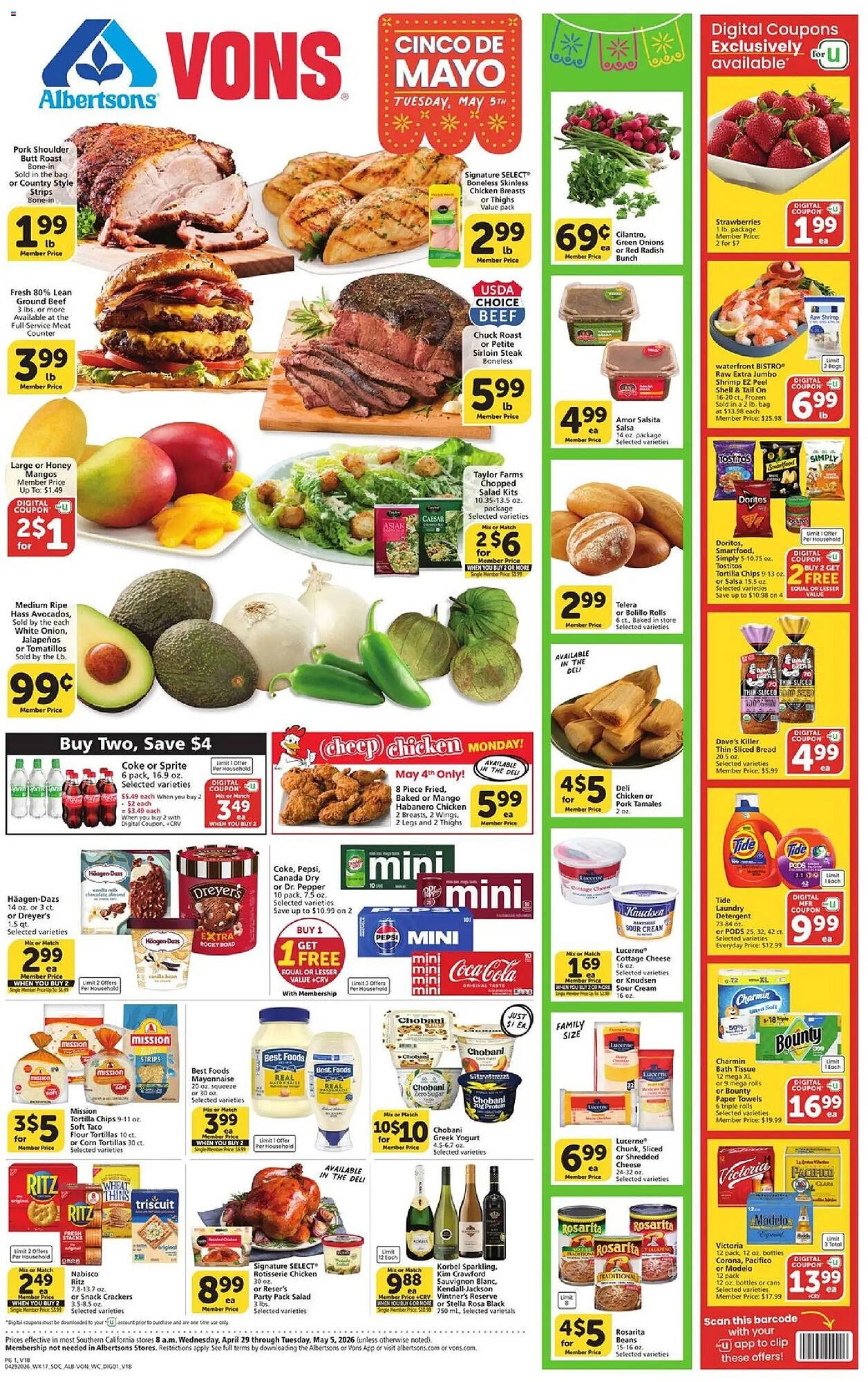 Vons weekly ad
