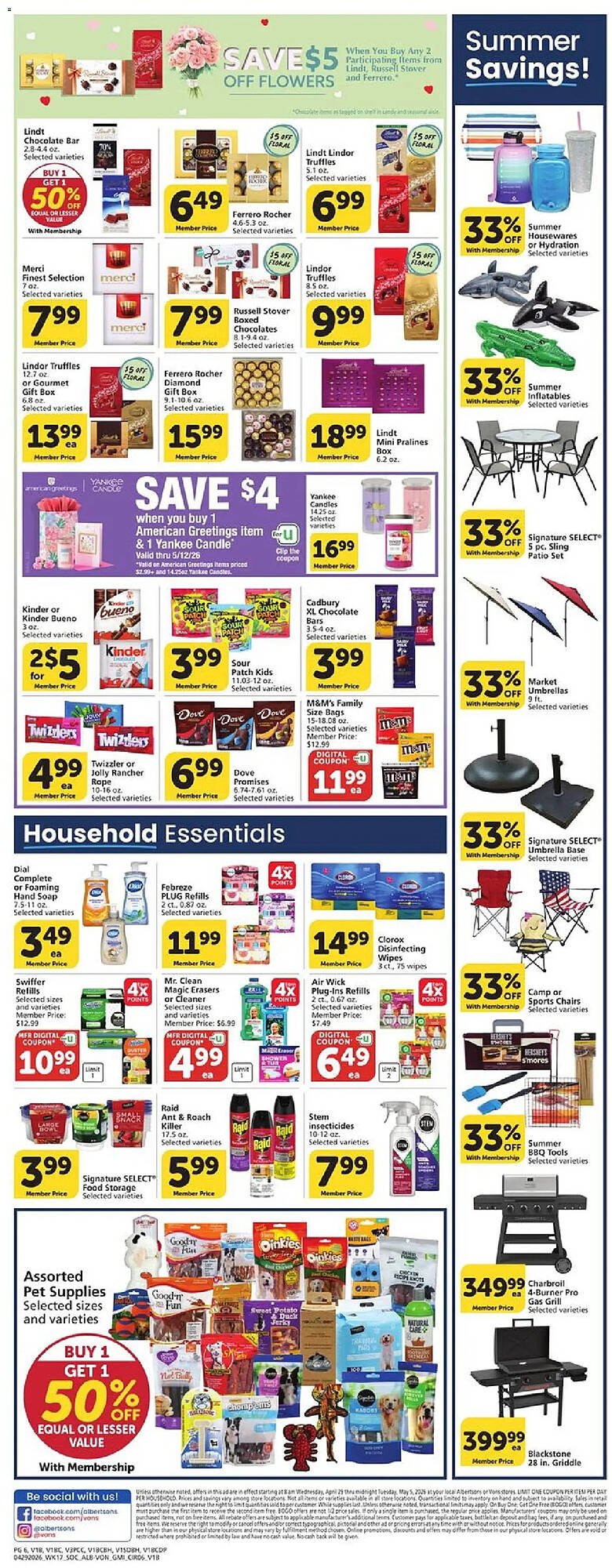 Vons weekly ad
