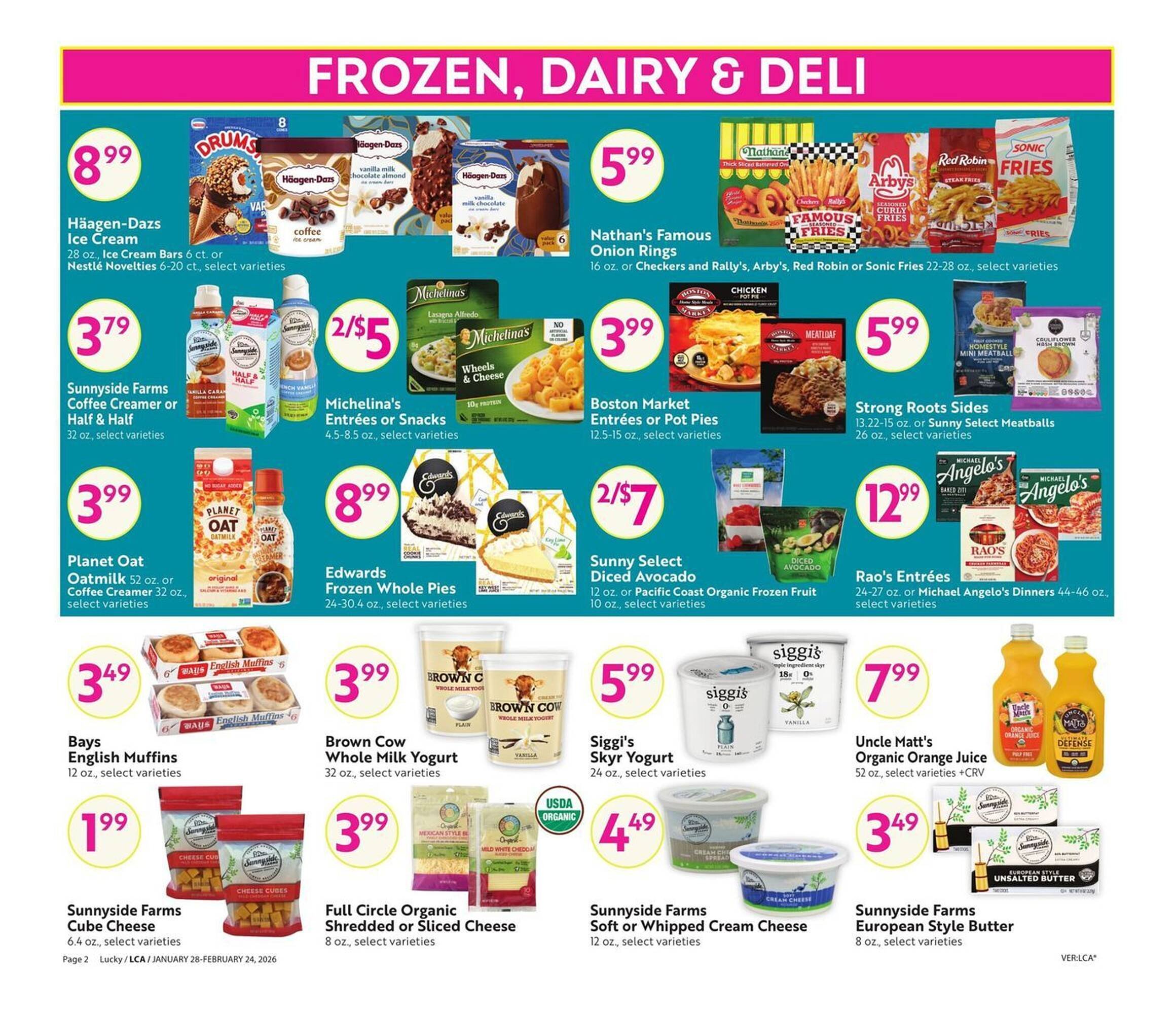 Lucky Supermarkets weekly ad