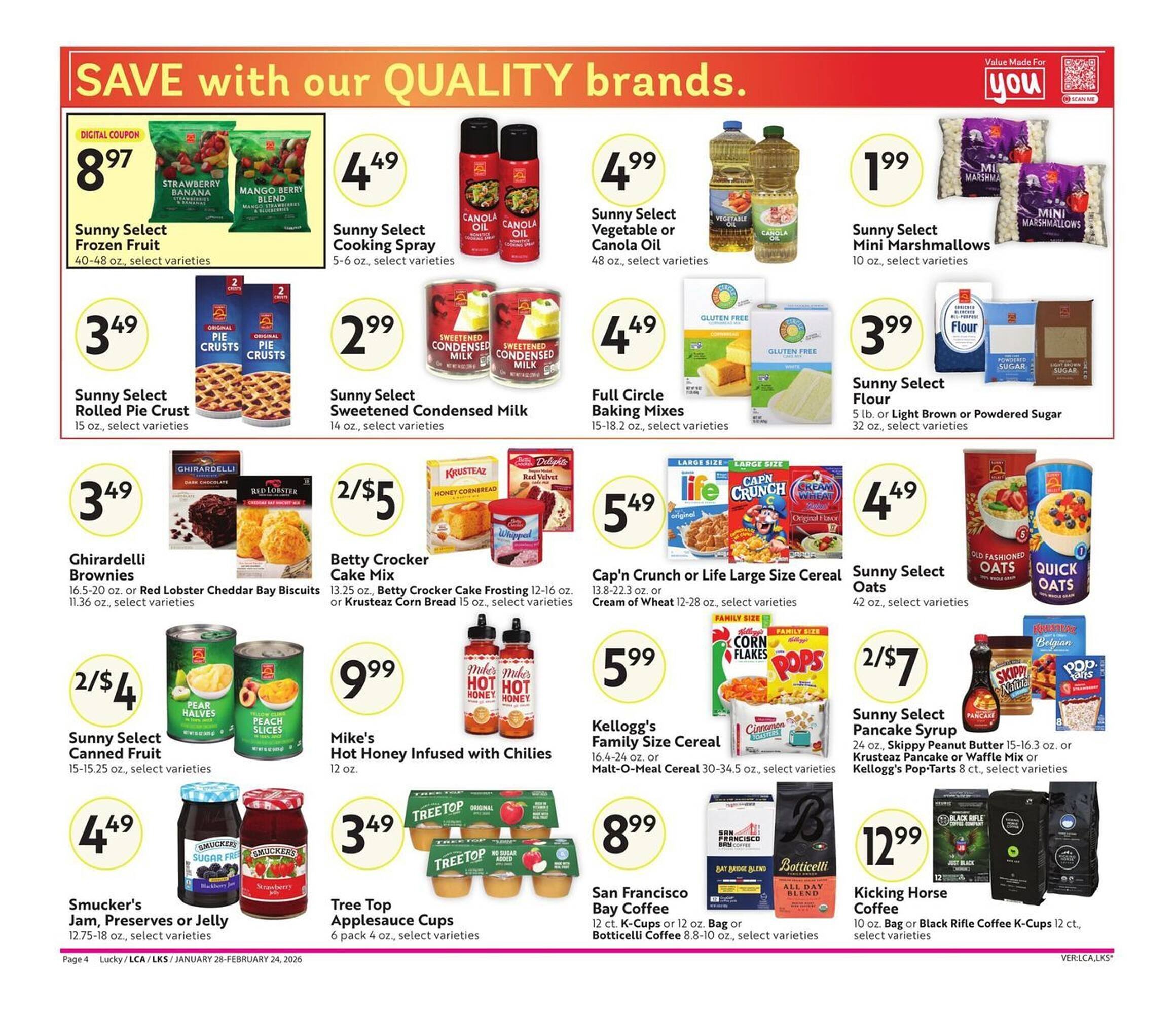 Lucky Supermarkets weekly ad