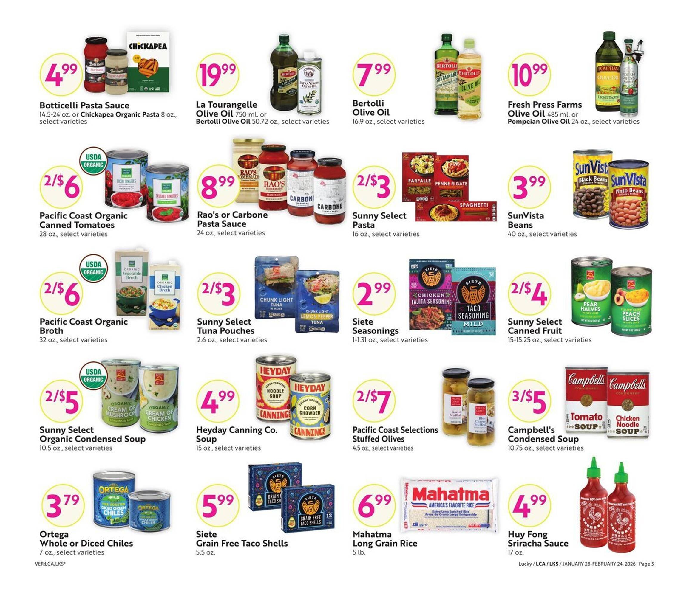 Lucky Supermarkets weekly ad
