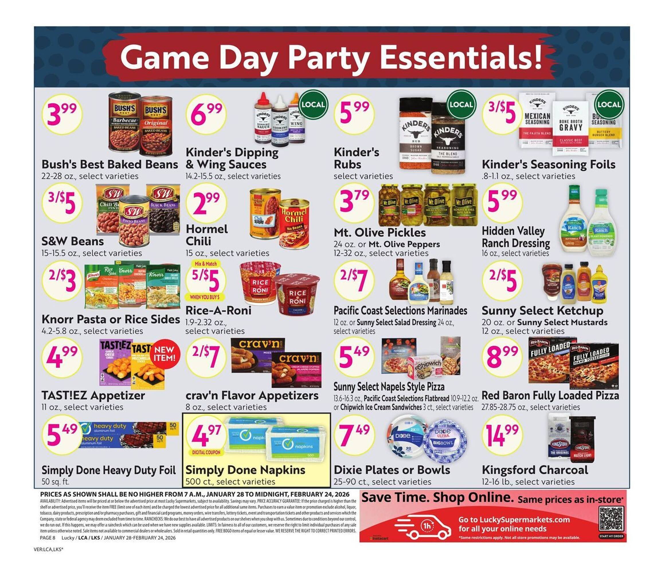 Lucky Supermarkets weekly ad