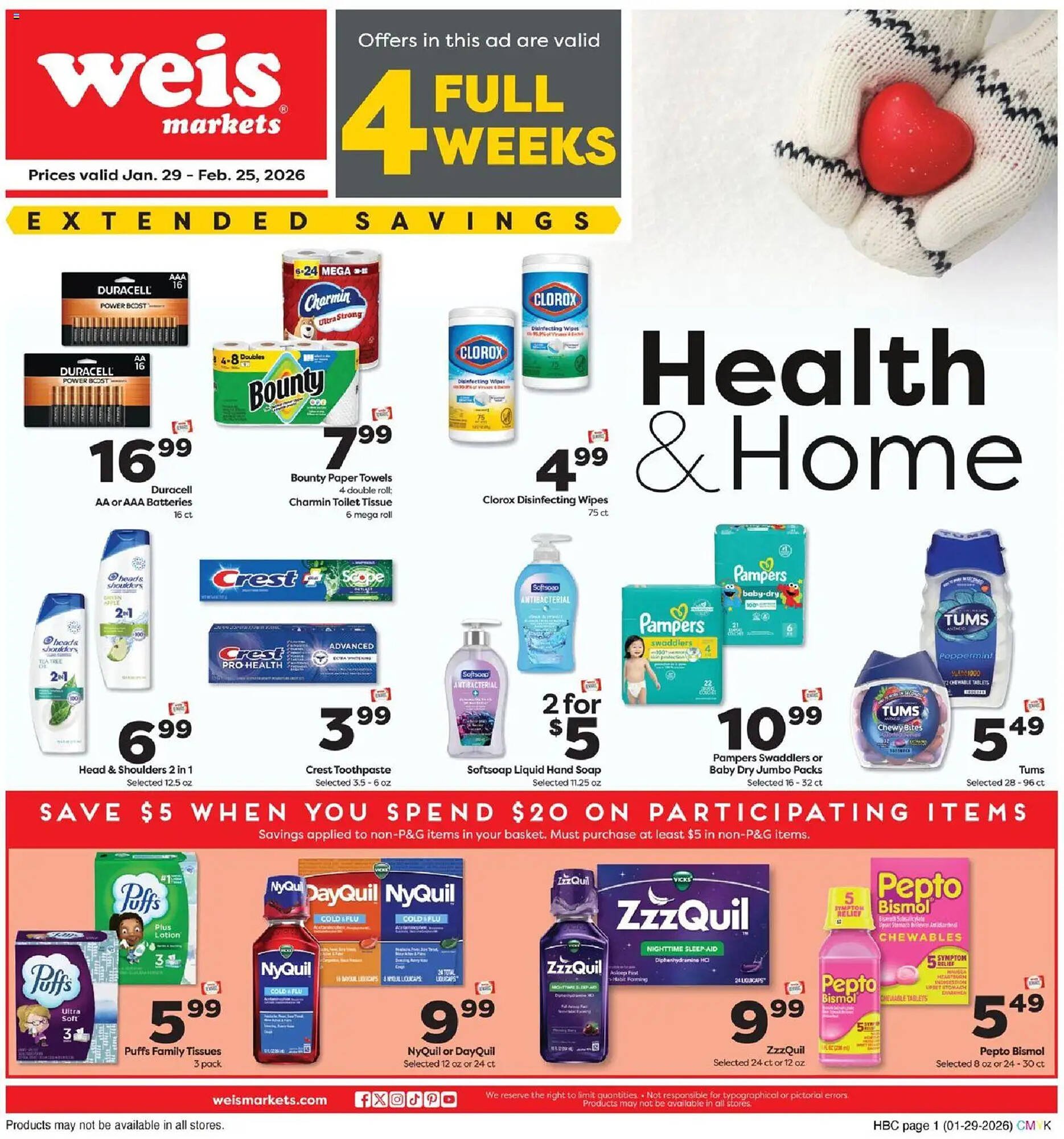 Weis Markets weekly ad