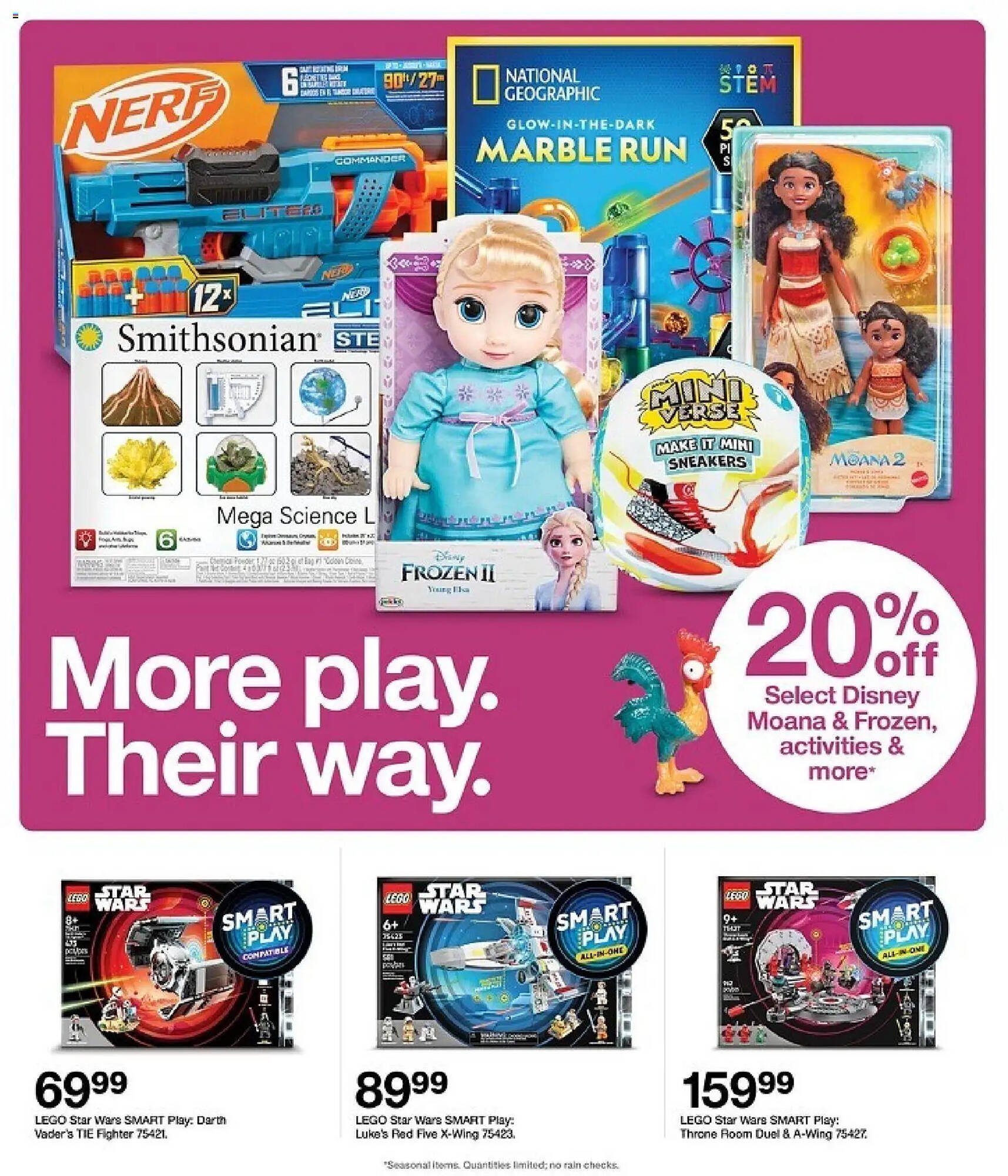 Target weekly ad