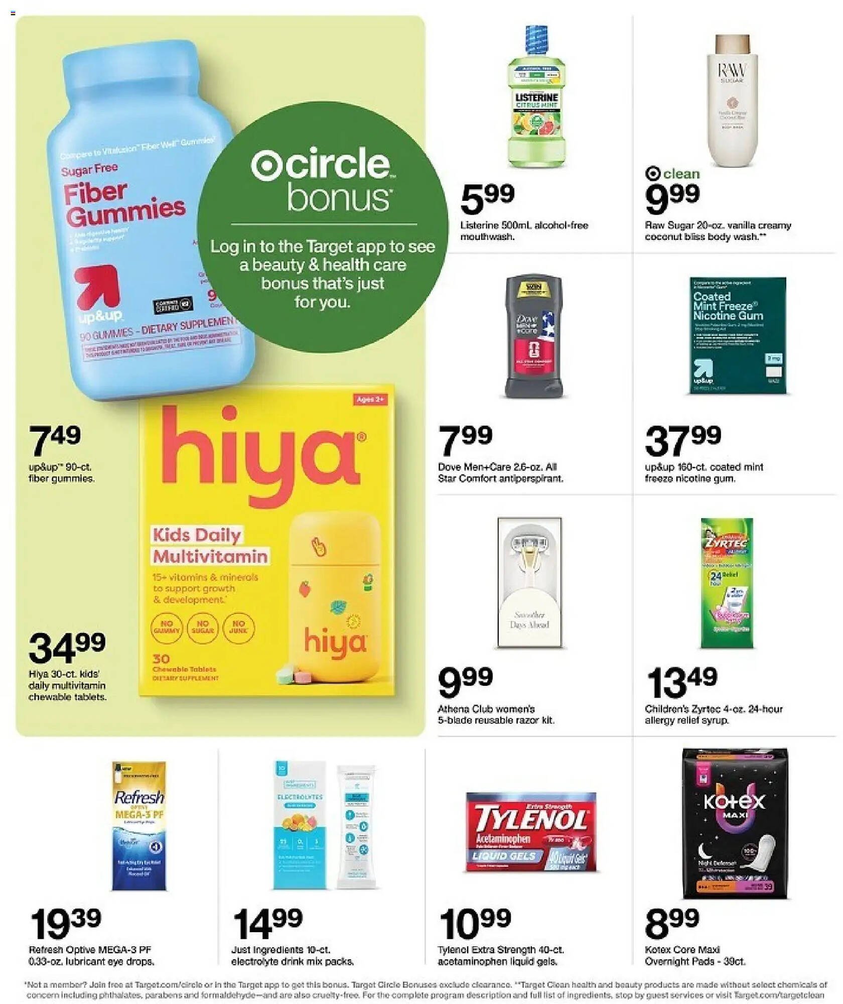 Target weekly ad