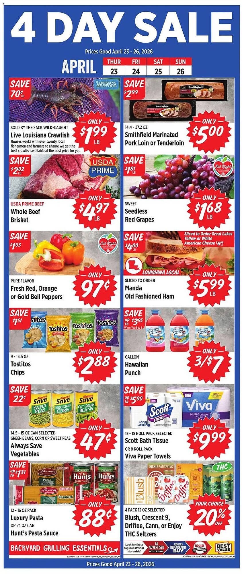 Rouses weekly ad