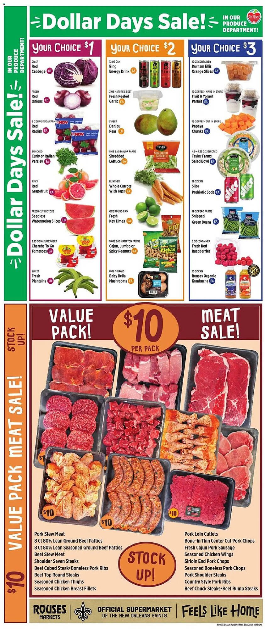 Rouses weekly ad
