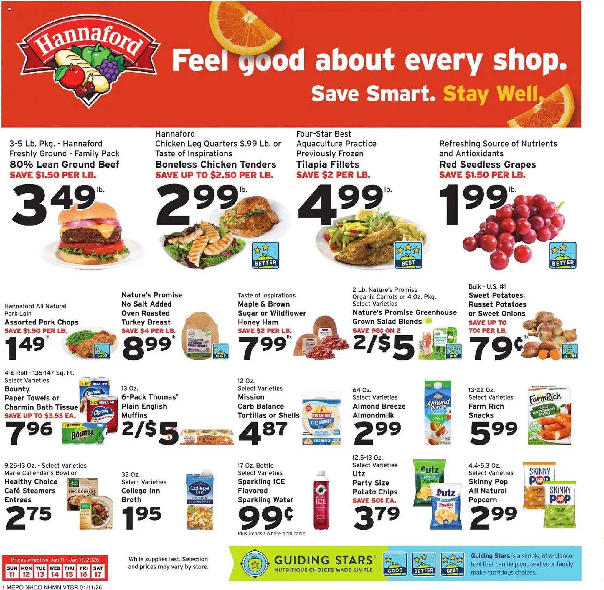 Hannaford flyer