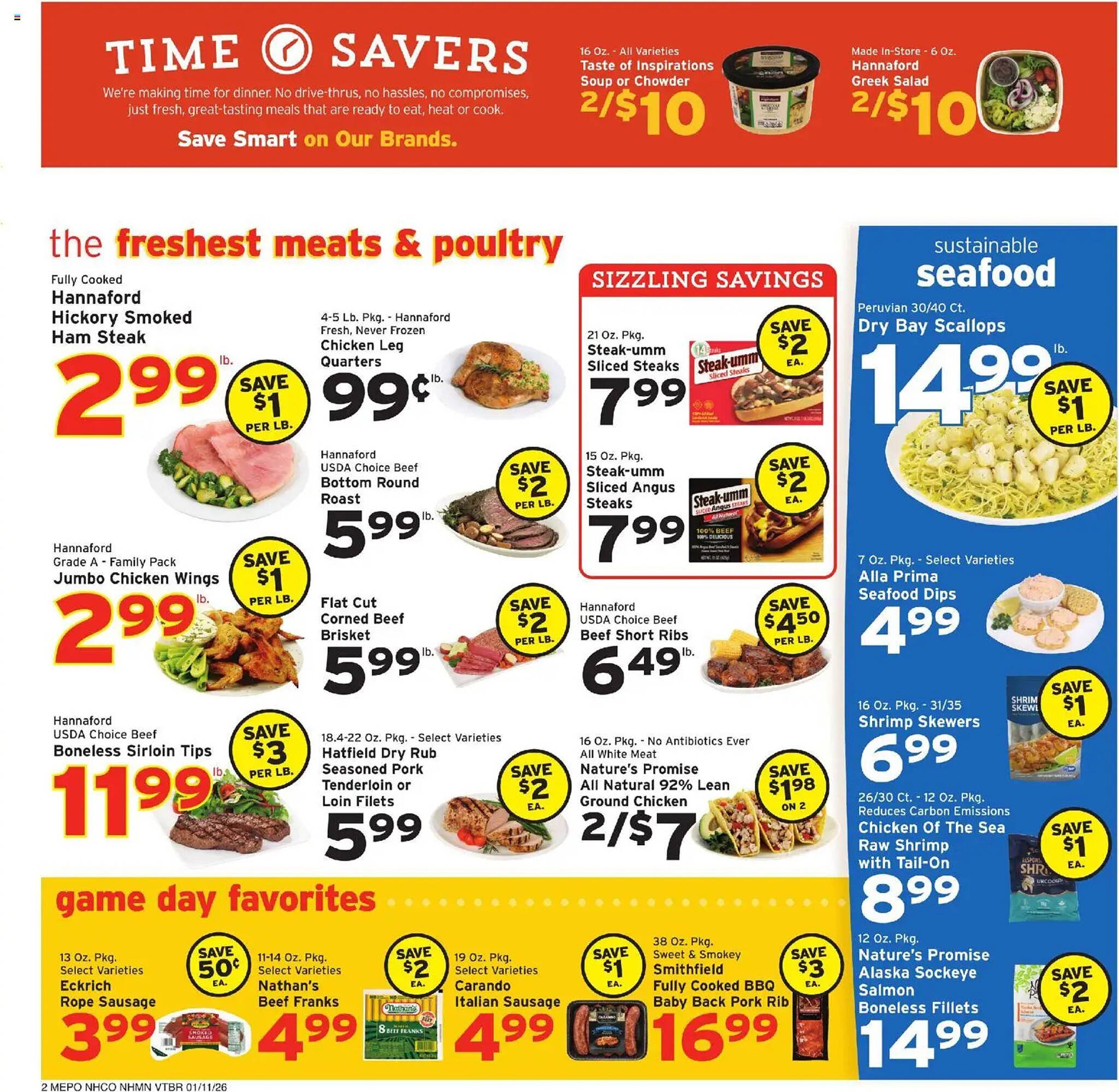 Hannaford flyer