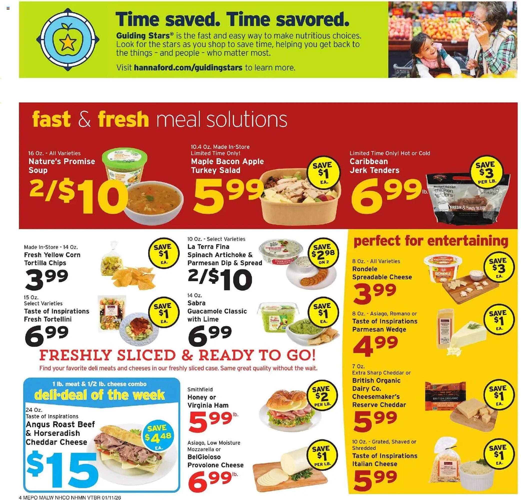 Hannaford flyer