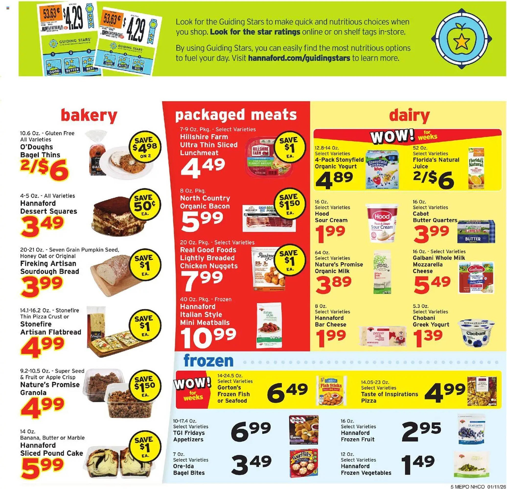 Hannaford flyer