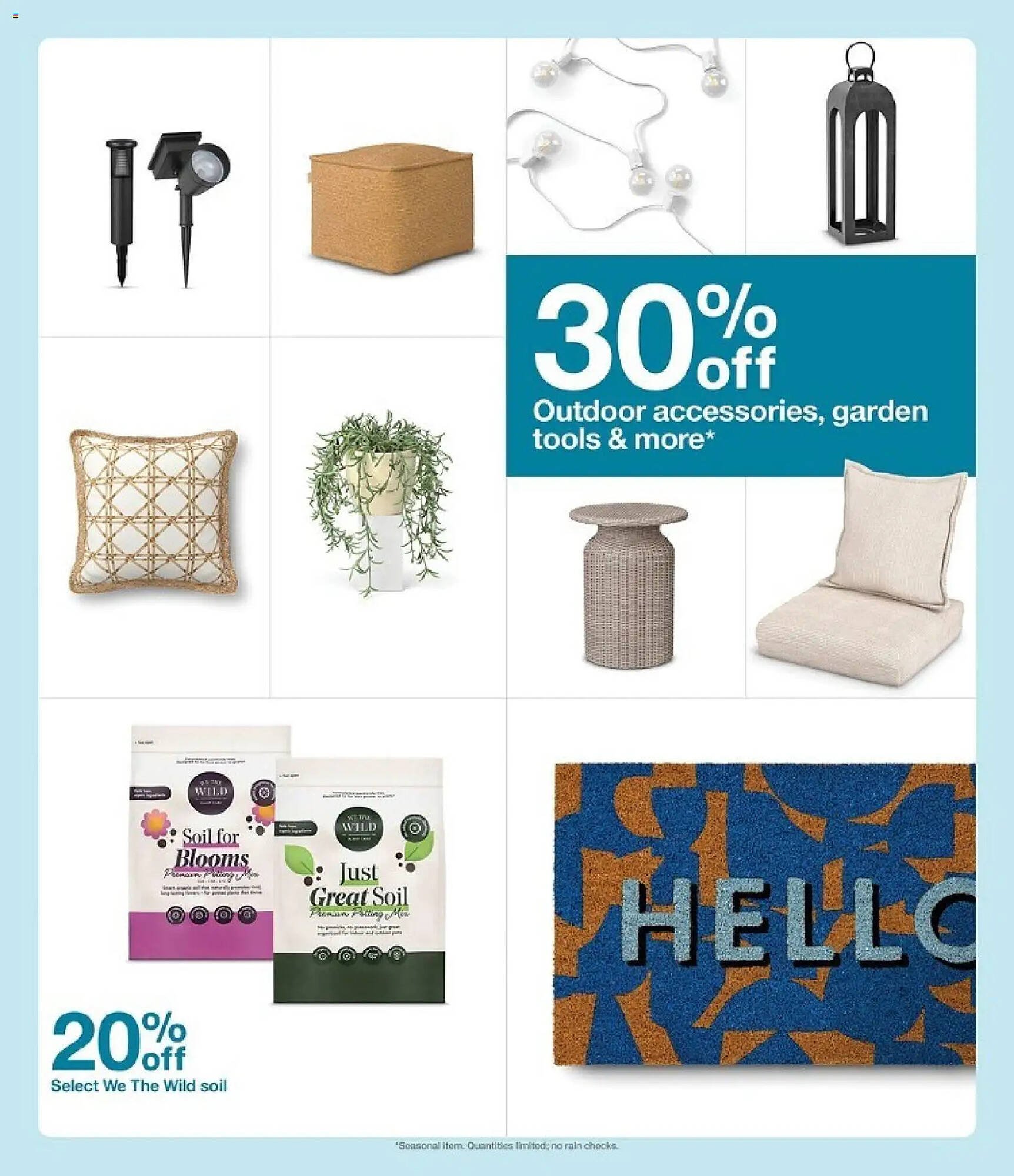 Target weekly ad