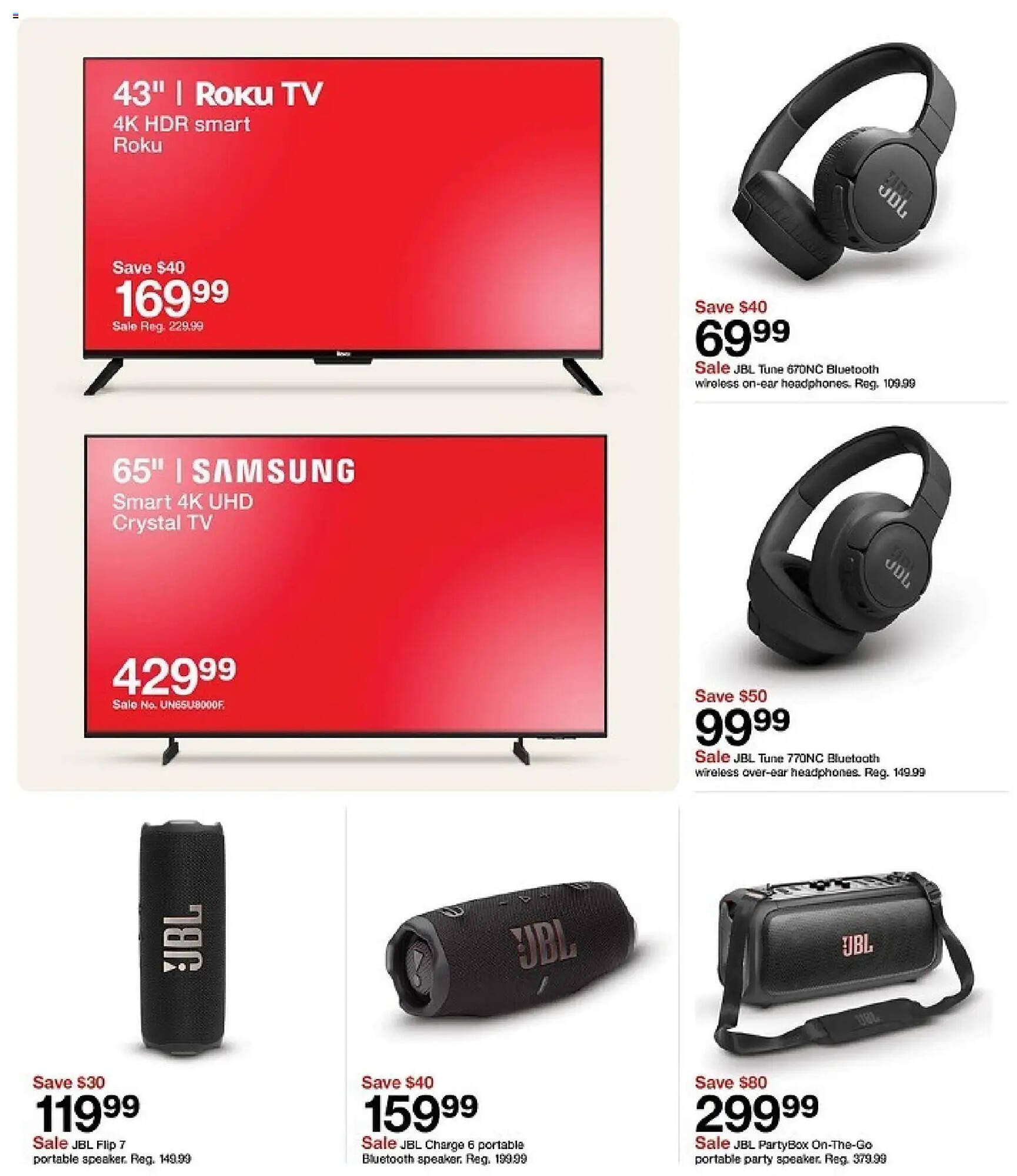 Target weekly ad