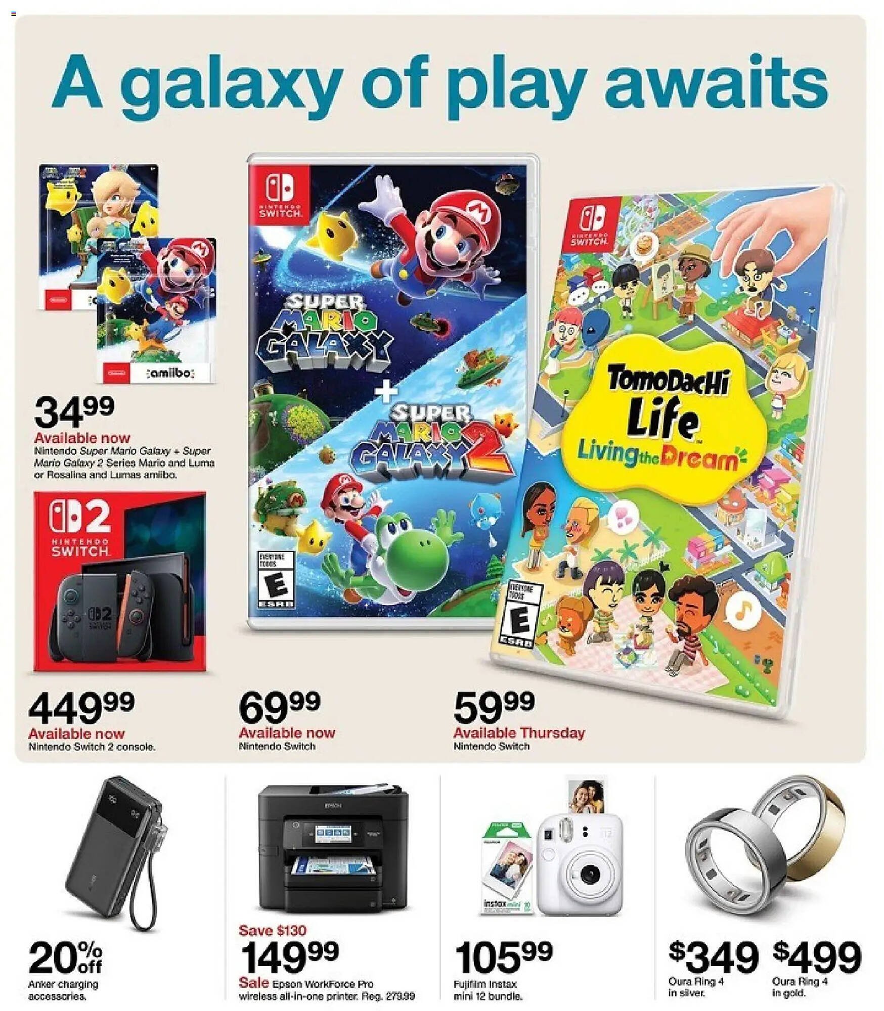 Target weekly ad