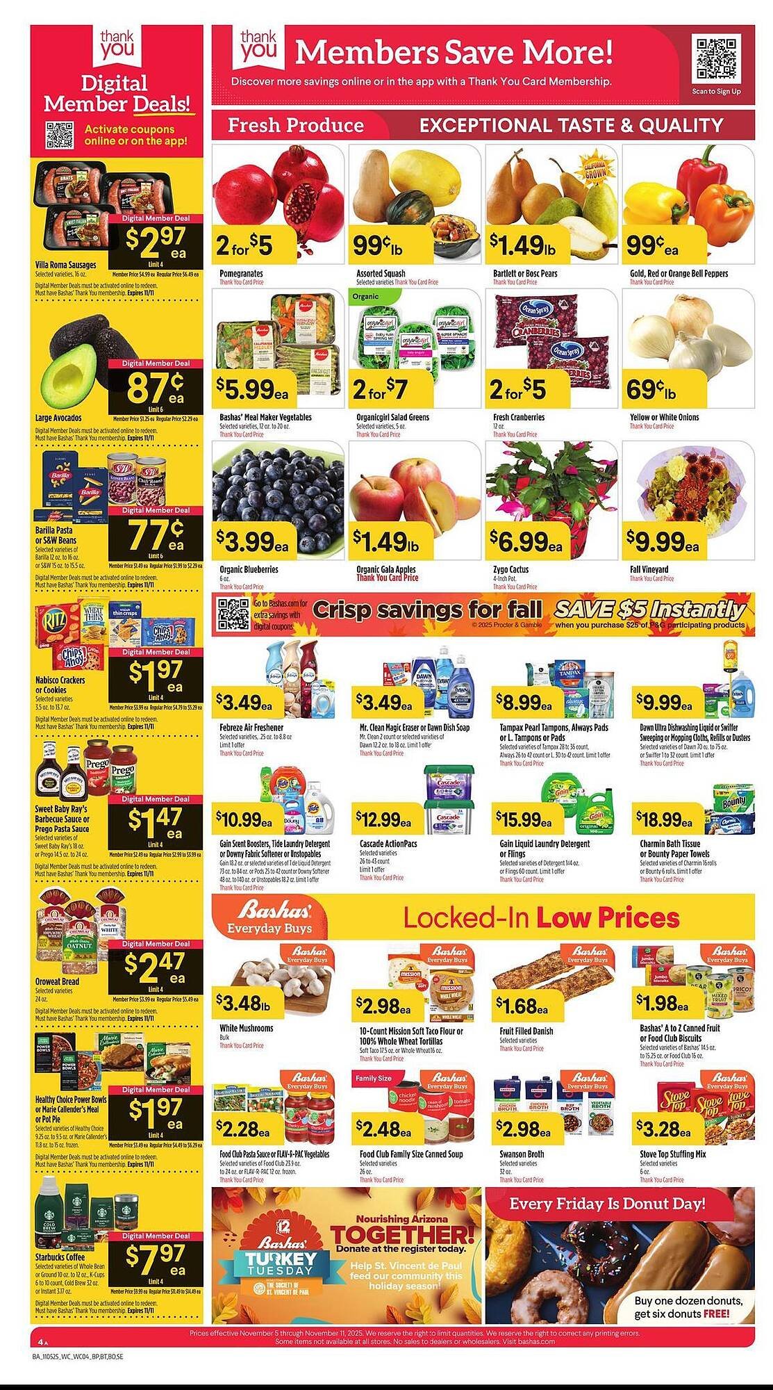 Bashas&#039; weekly ad (2025-11-05 - 2025-11-11) | 4