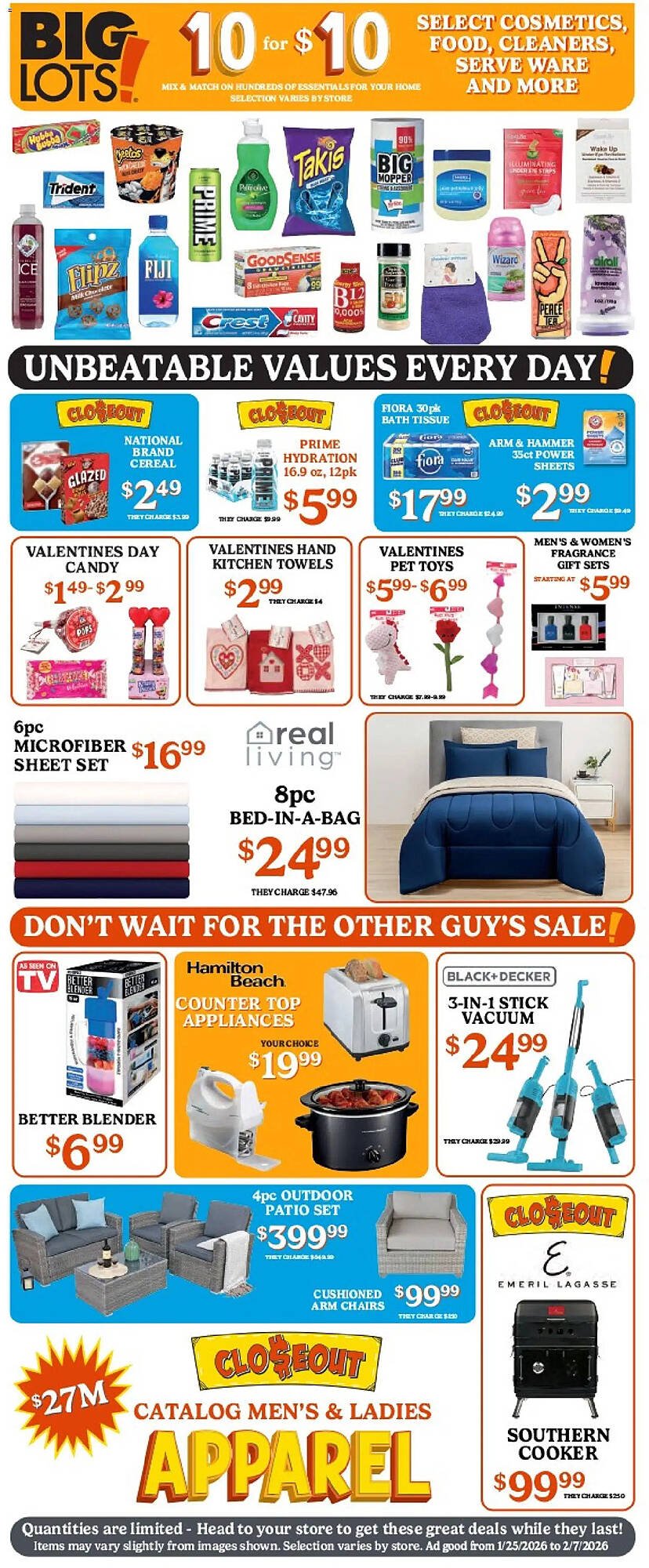 Big Lots weekly ad (2026-01-25 - 2026-02-07) | 2