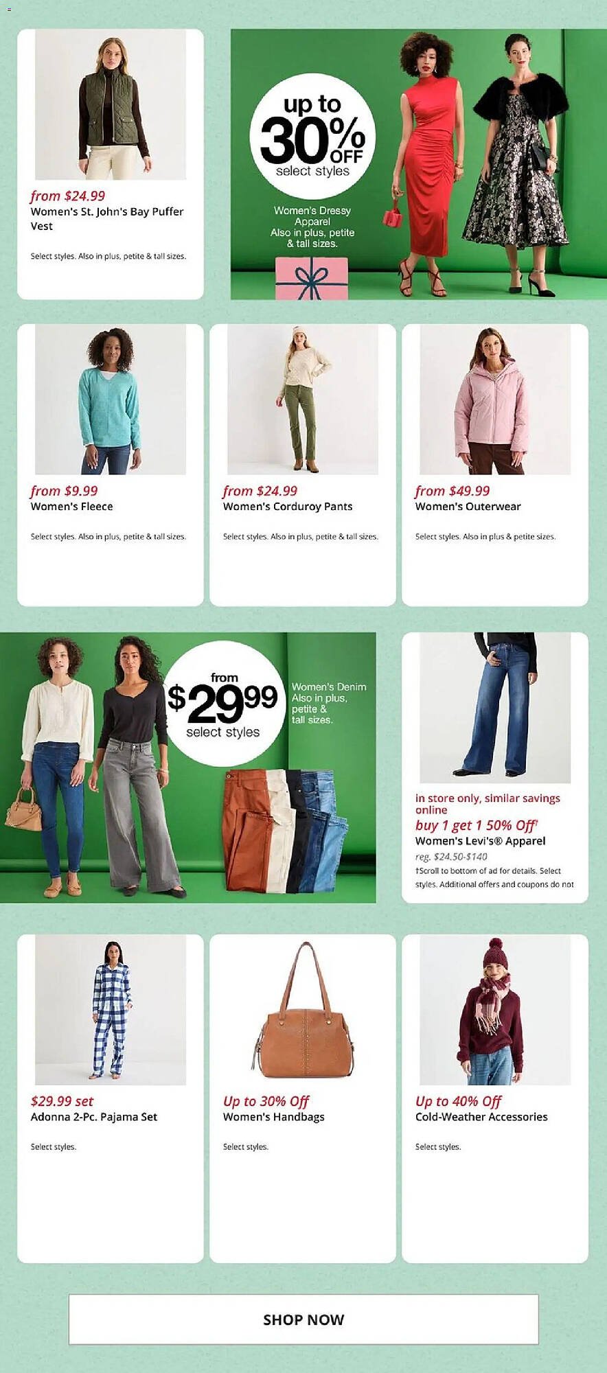 JC Penney weekly ad