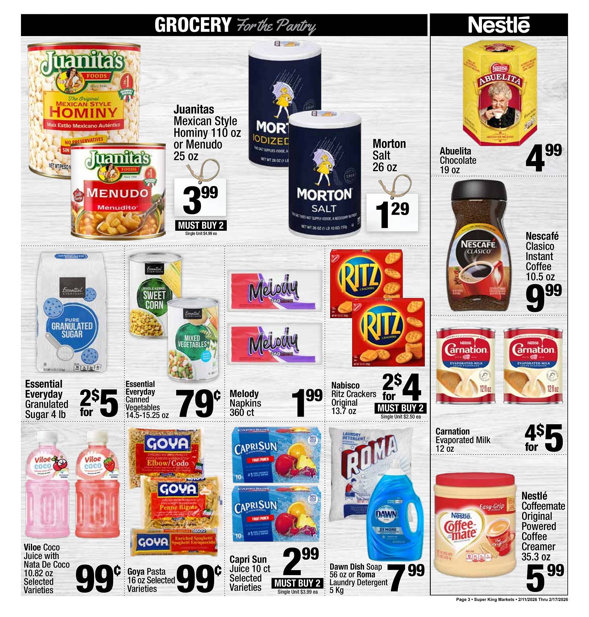 Super King Markets weekly ad