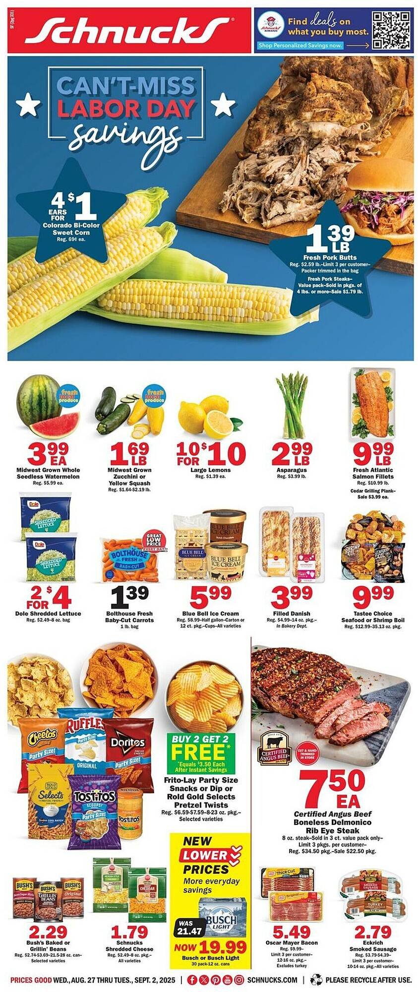 Schnucks Weekly Ad (2025-08-27 - 2025-09-02) | 1