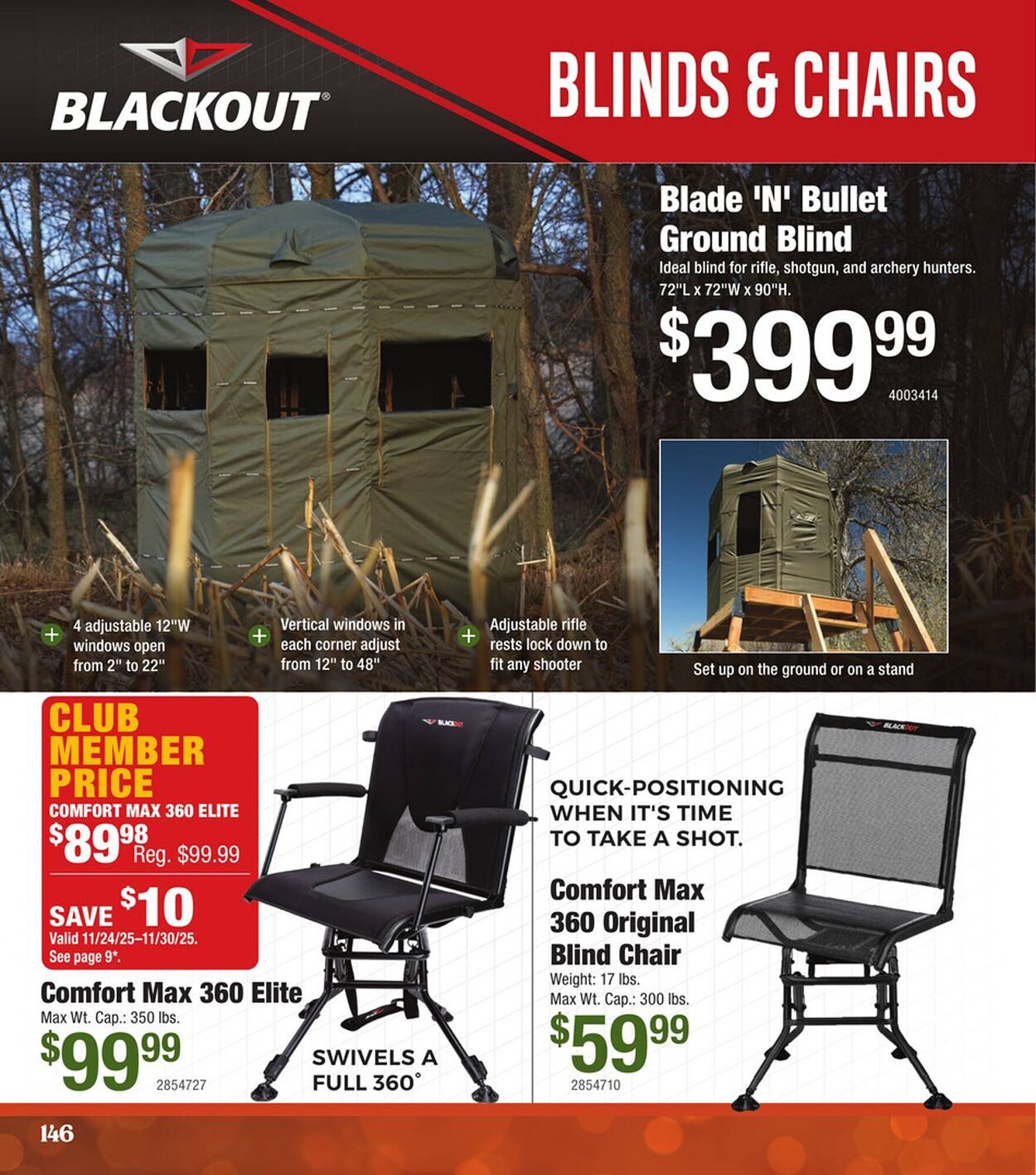 Cabela&#039;s weekly ad (2025-11-14 - 2025-11-28) | 146