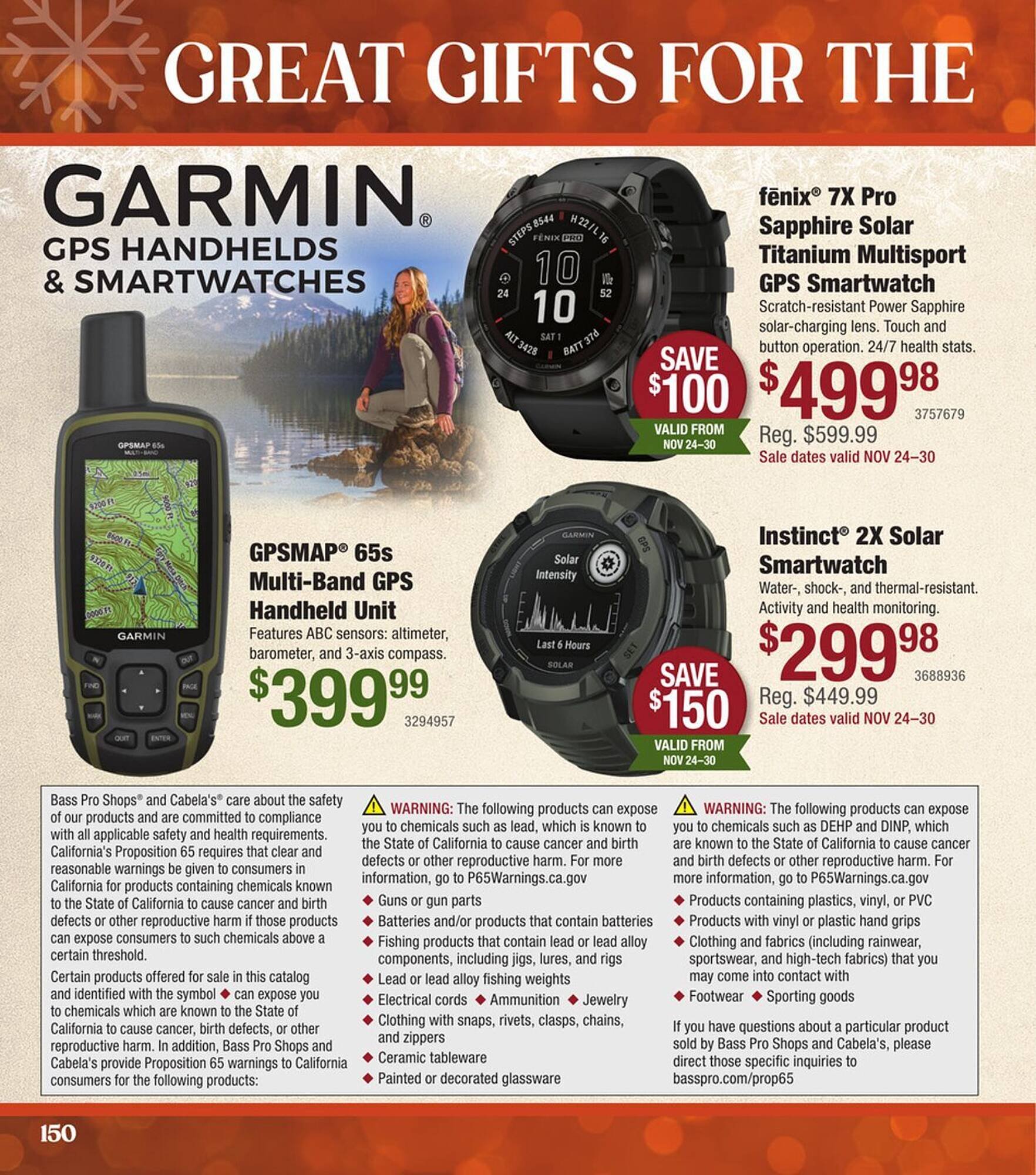 Cabela&#039;s weekly ad (2025-11-14 - 2025-11-28) | 150