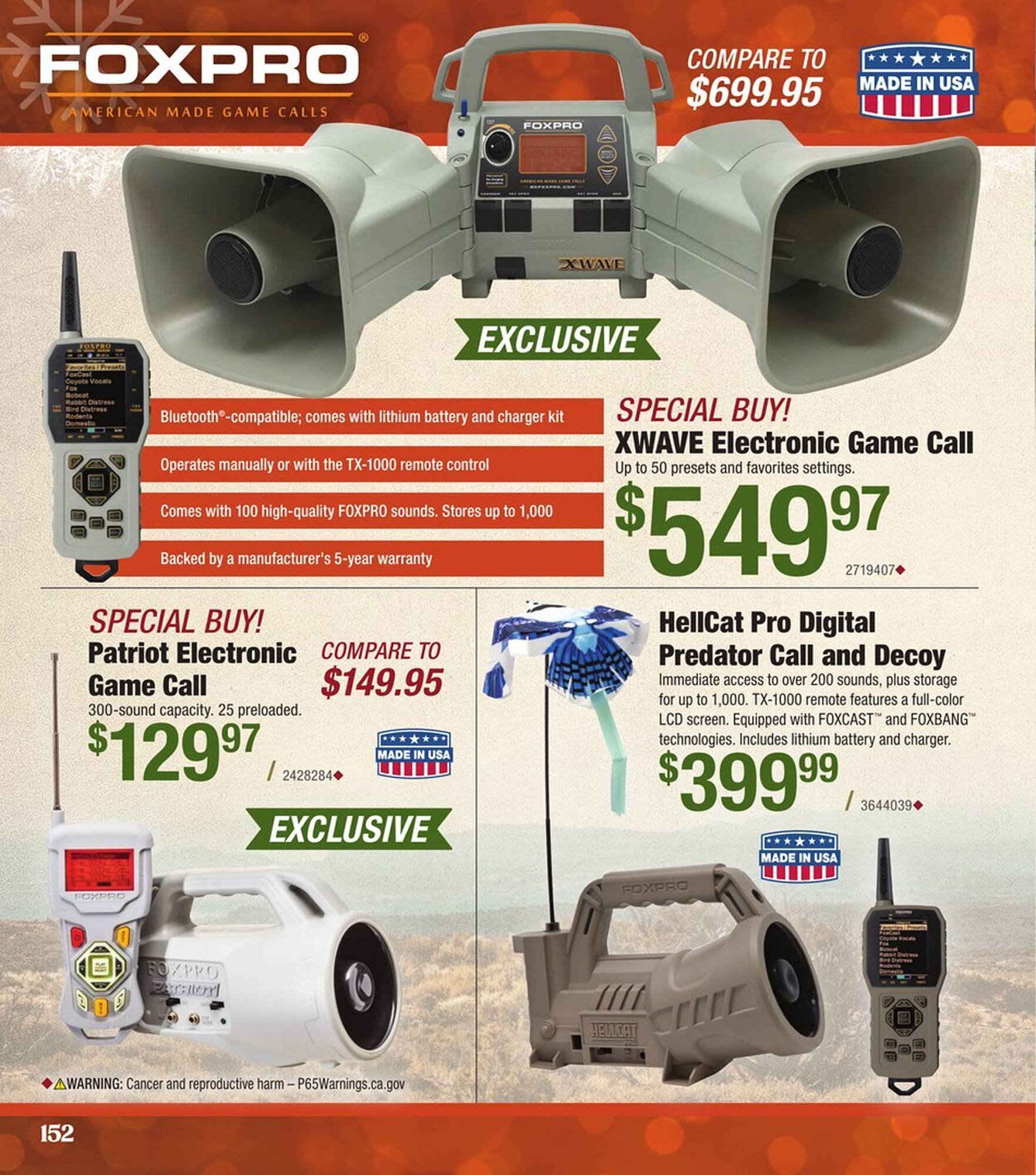 Cabela&#039;s weekly ad (2025-11-14 - 2025-11-28) | 152