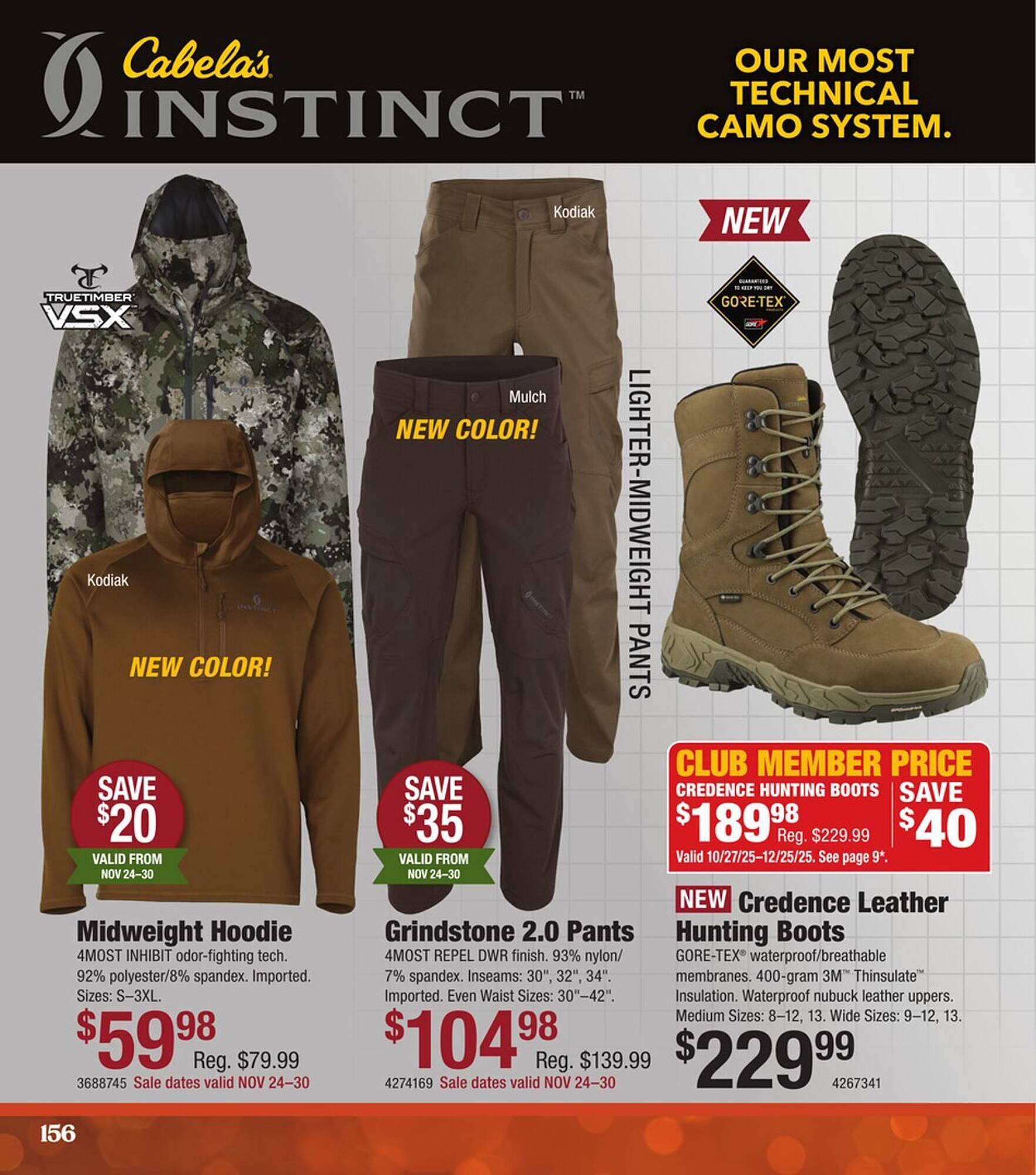 Cabela&#039;s weekly ad (2025-11-14 - 2025-11-28) | 156