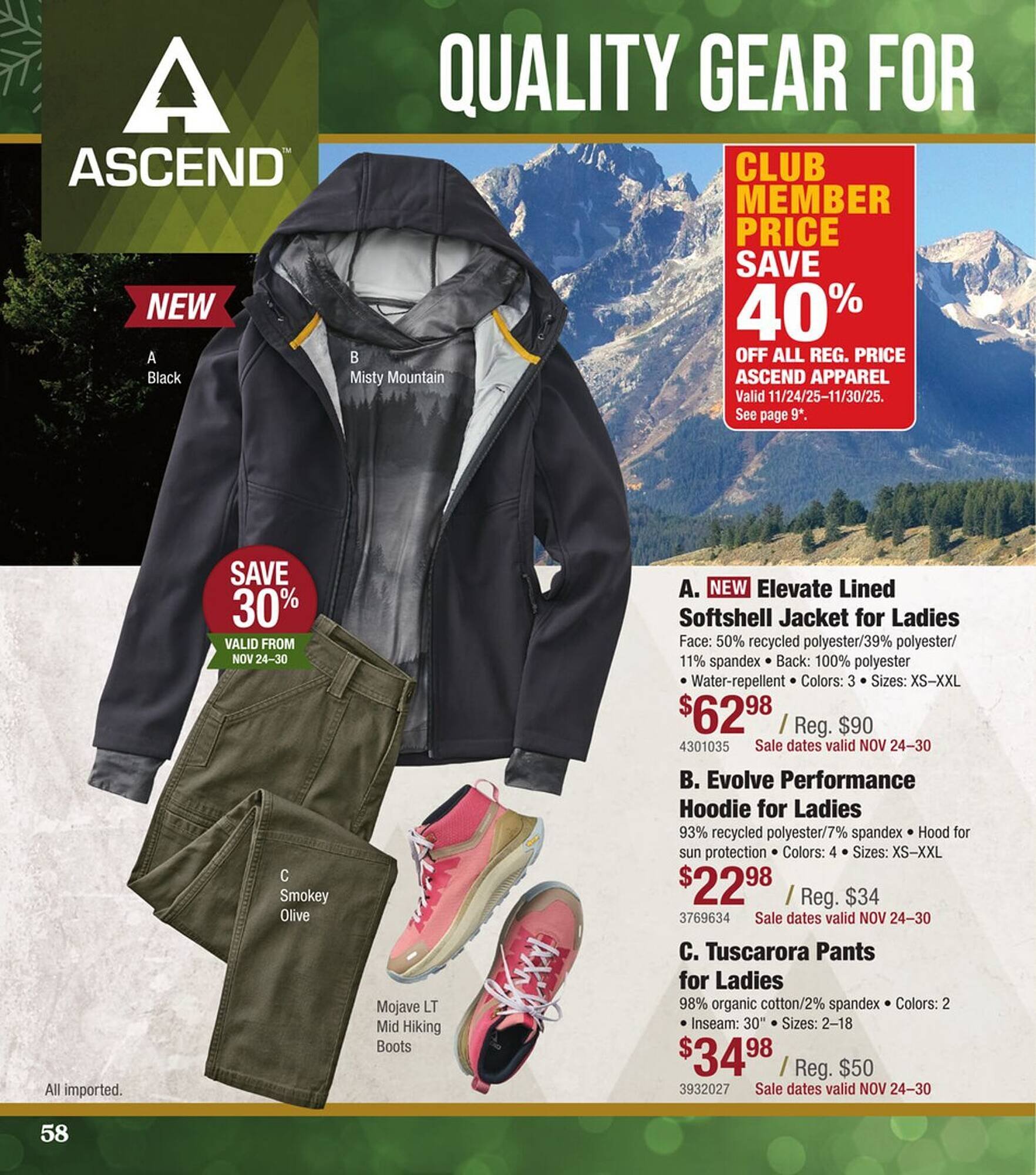 Cabela&#039;s weekly ad (2025-11-14 - 2025-11-28) | 58