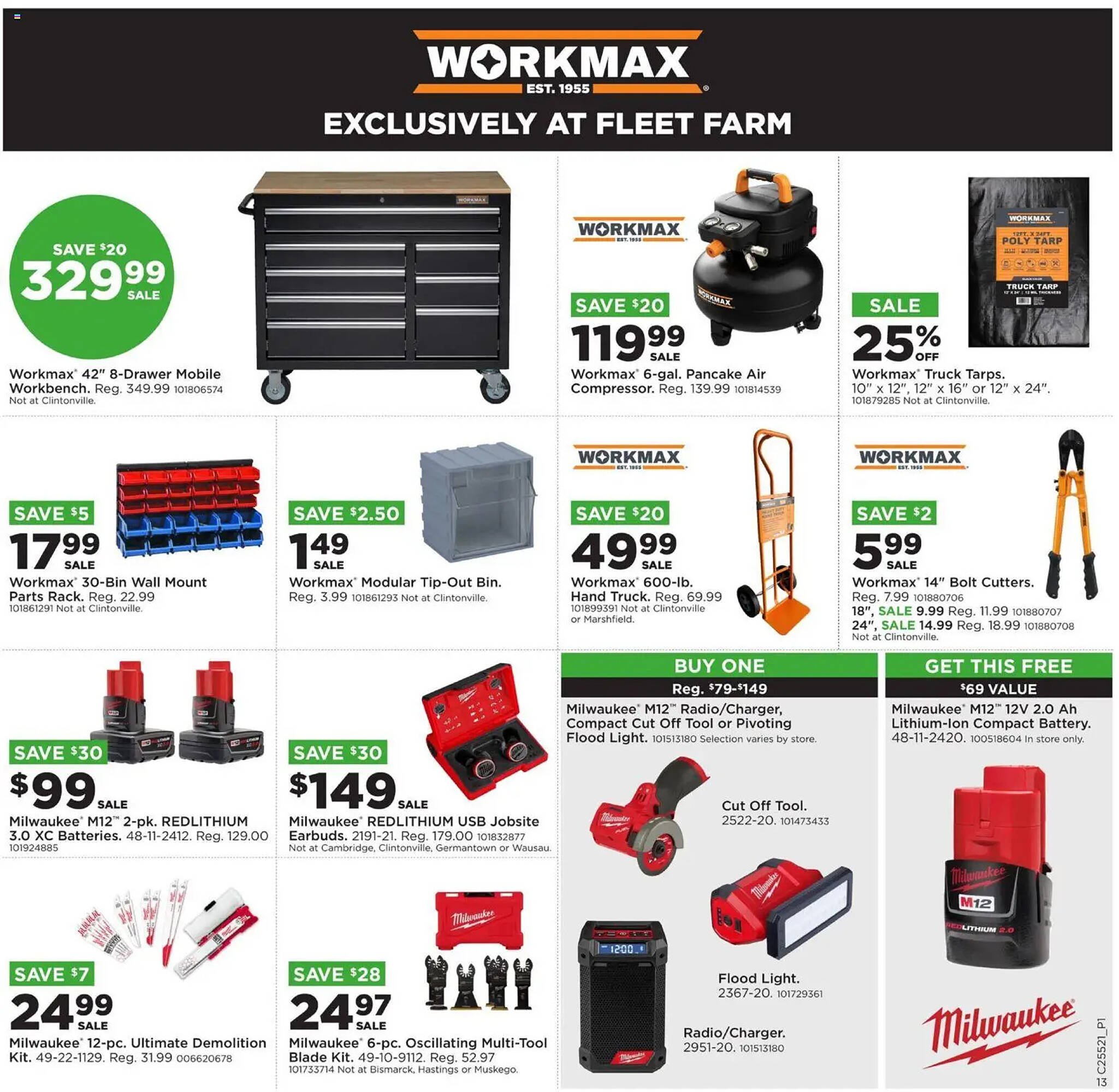Mills Fleet Farm weekly ad