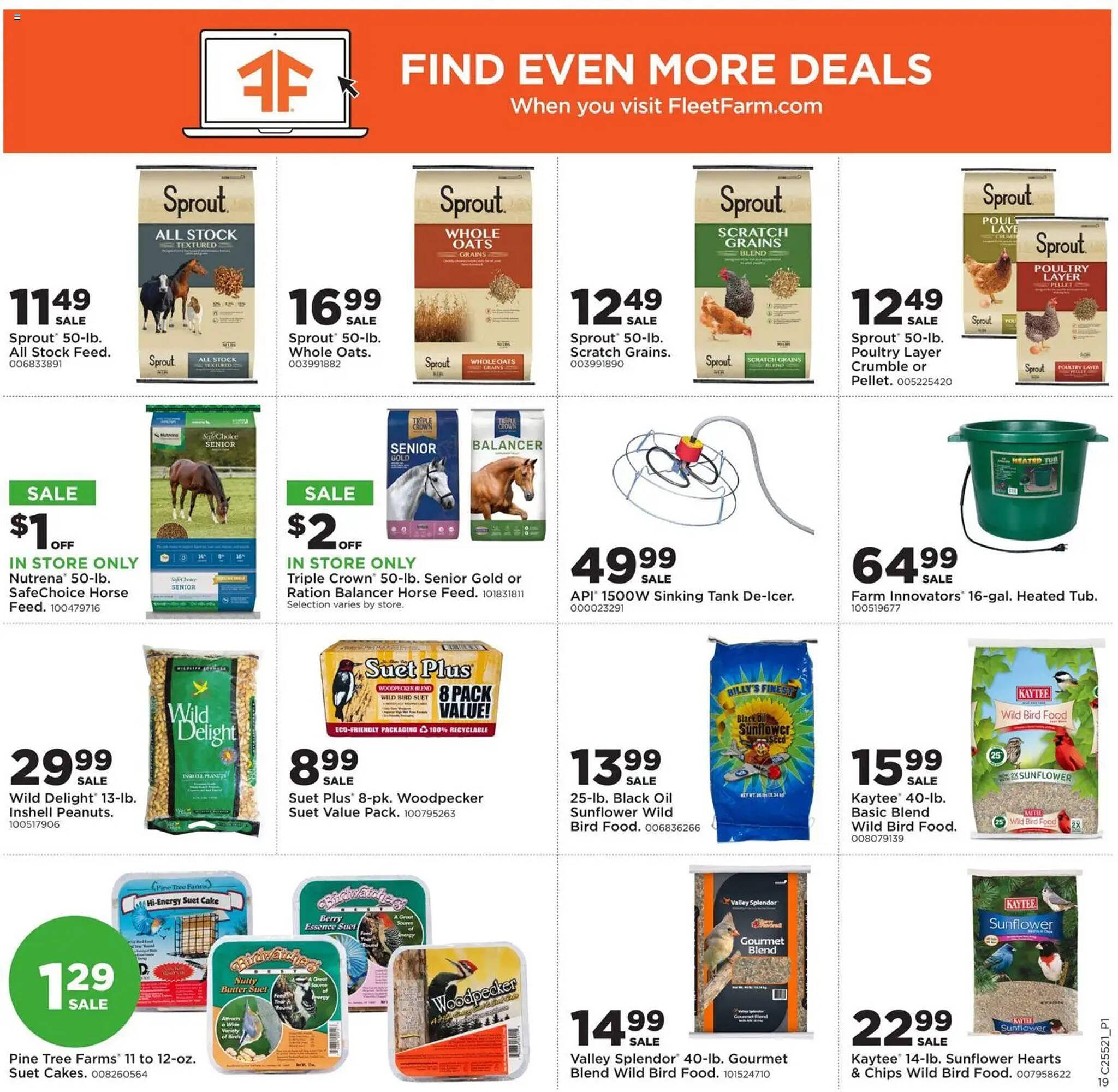 Mills Fleet Farm weekly ad