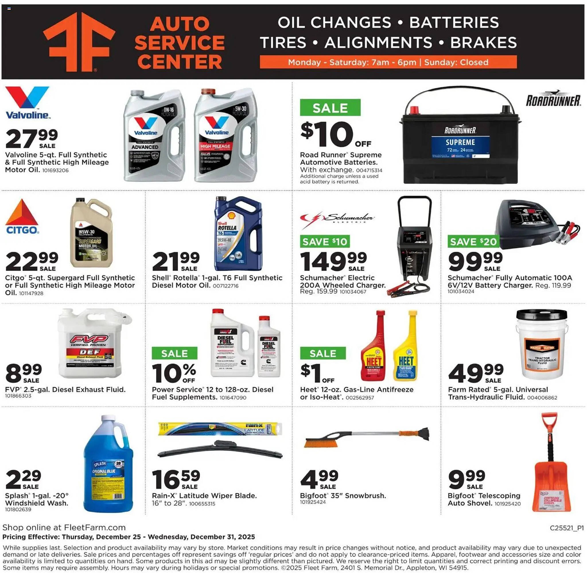 Mills Fleet Farm weekly ad