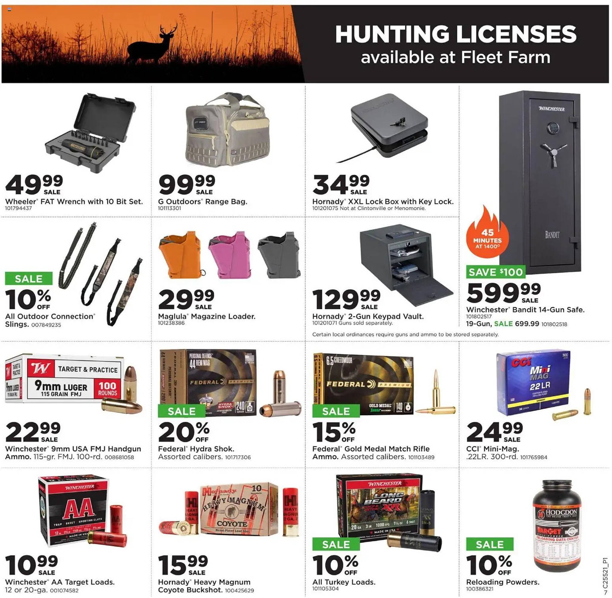 Mills Fleet Farm weekly ad