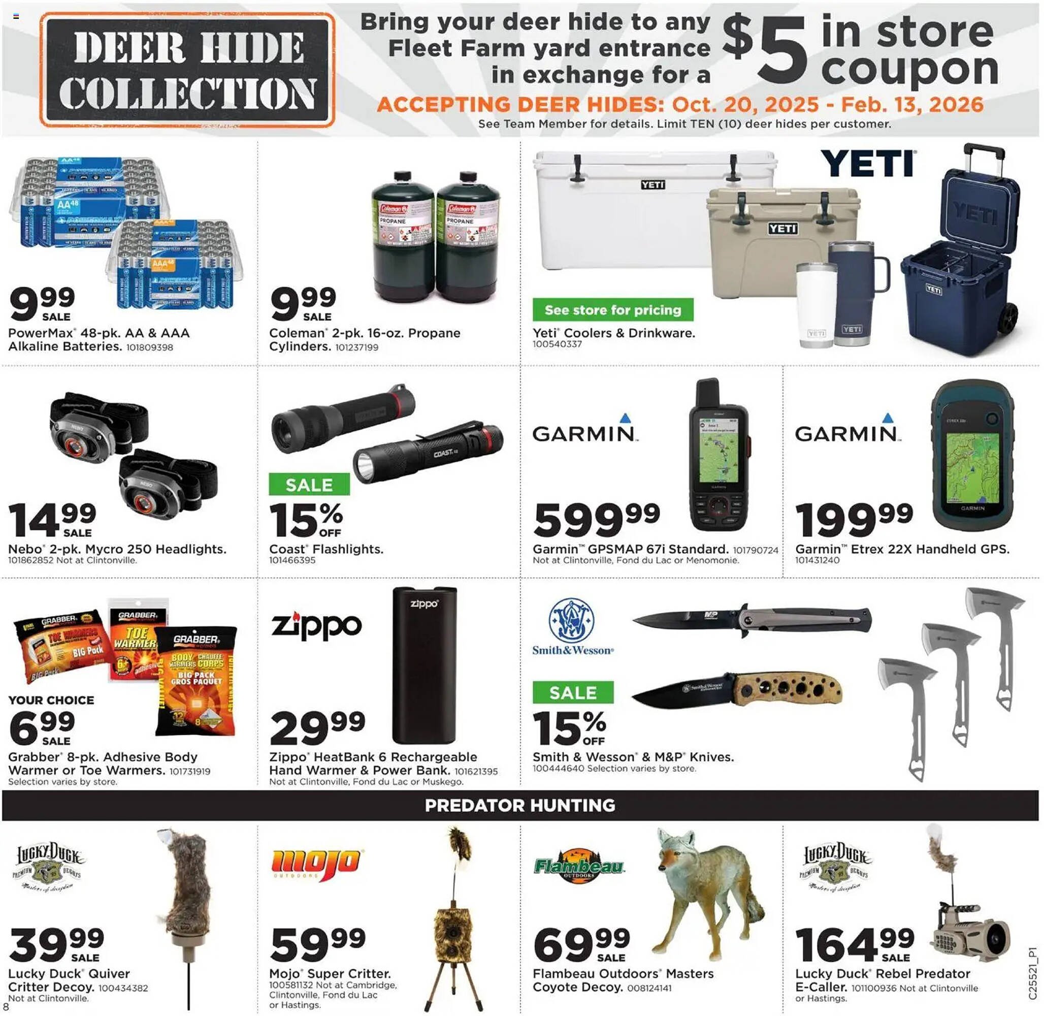 Mills Fleet Farm weekly ad