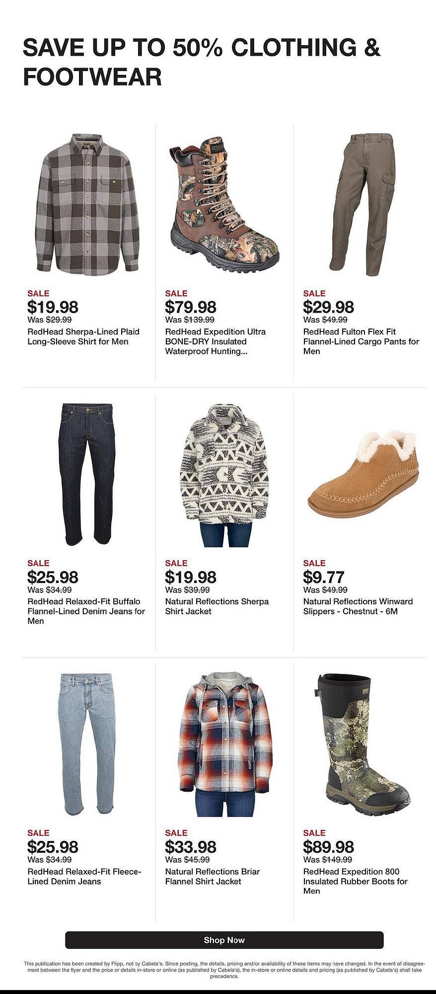 Cabela&#039;s weekly ad