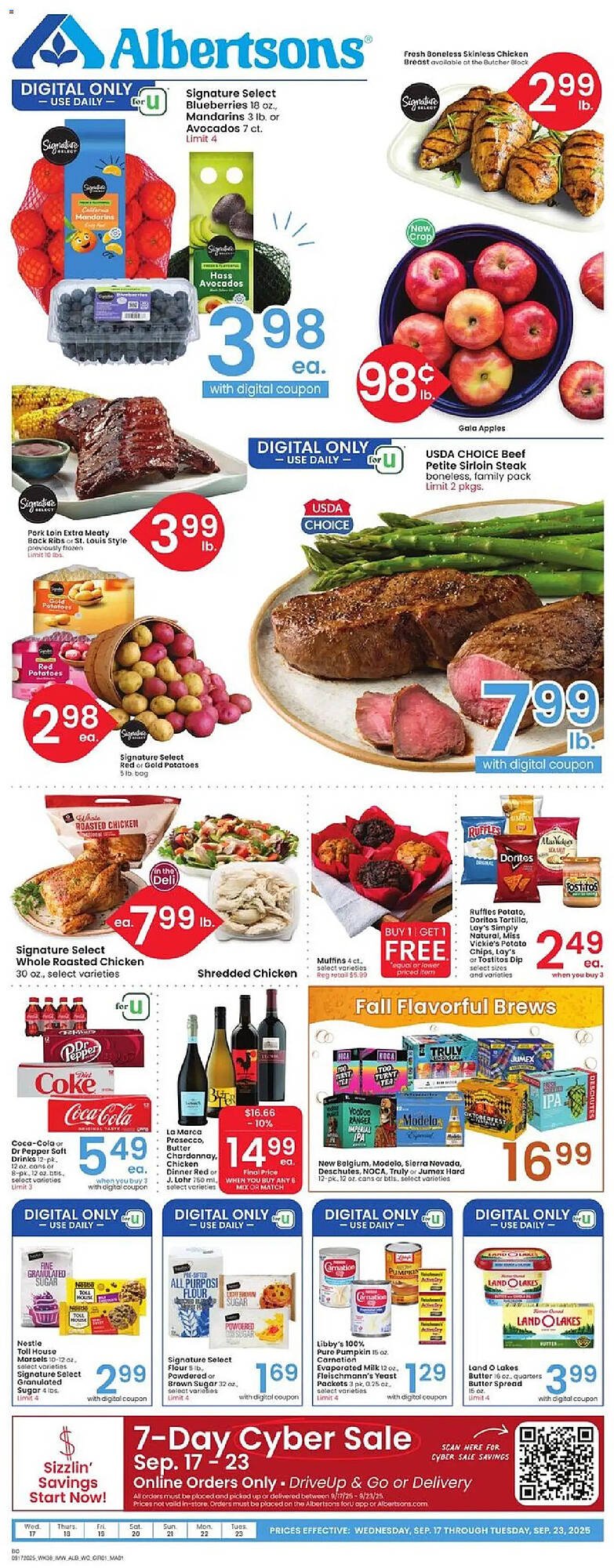 Albertsons weekly ad (2025-09-17 - 2025-09-23) | 1