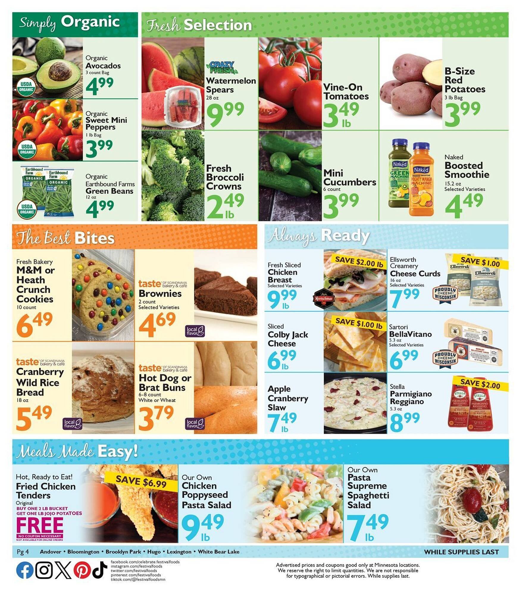 Festival Foods weekly ad