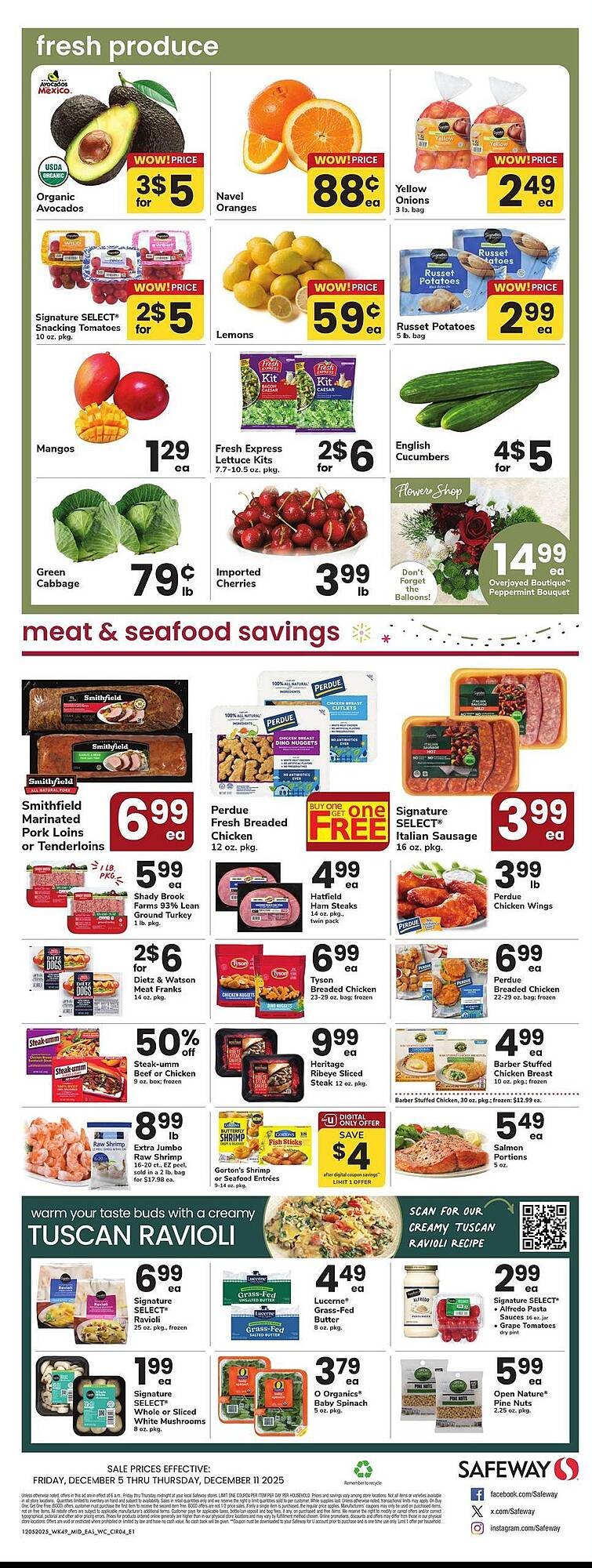 Safeway weekly ad
